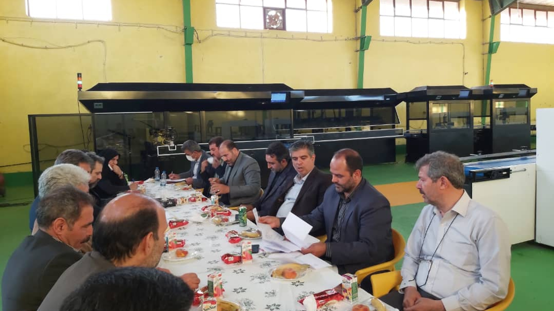 جلسه کارگروه تسهیل و رفع موانع تولید شهرستان آشتیان