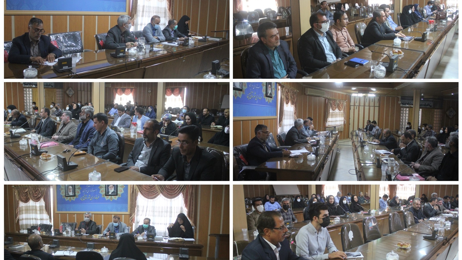 نشست فرماندار با نخبگان شهرستان خمین برگزار شد