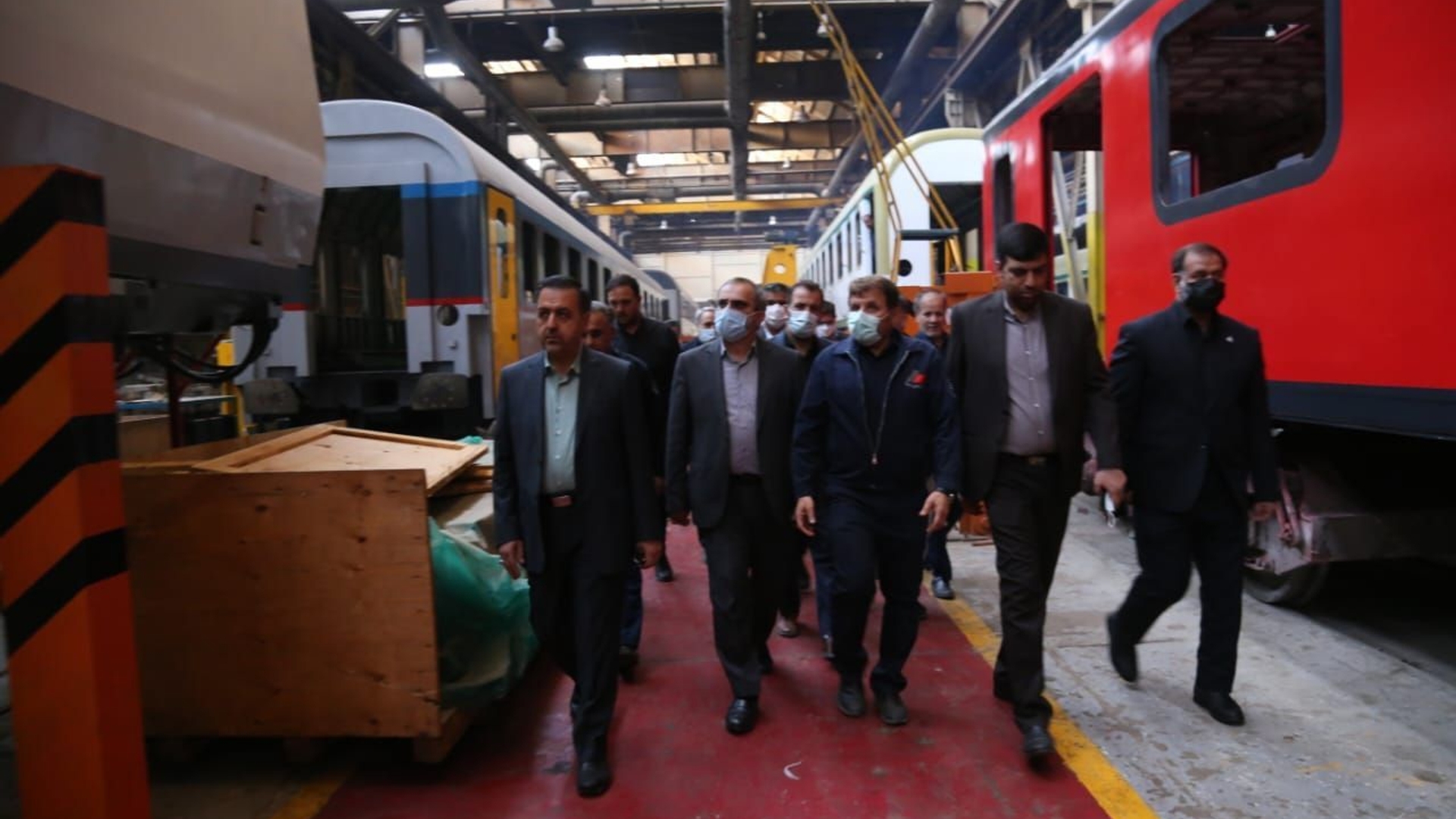 ۱۰۰ واگن از محصولات شرکت واگن‌پارس به ناوگان ریلی کشور تحویل شد