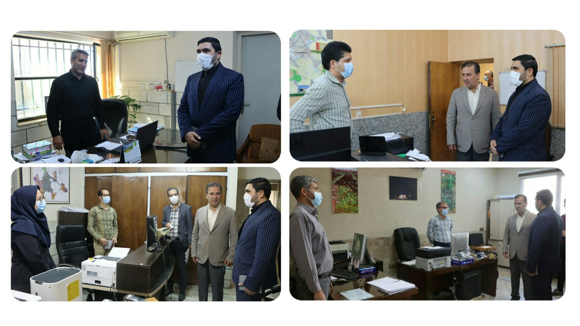 بررسی میدانی شهرداری محلات