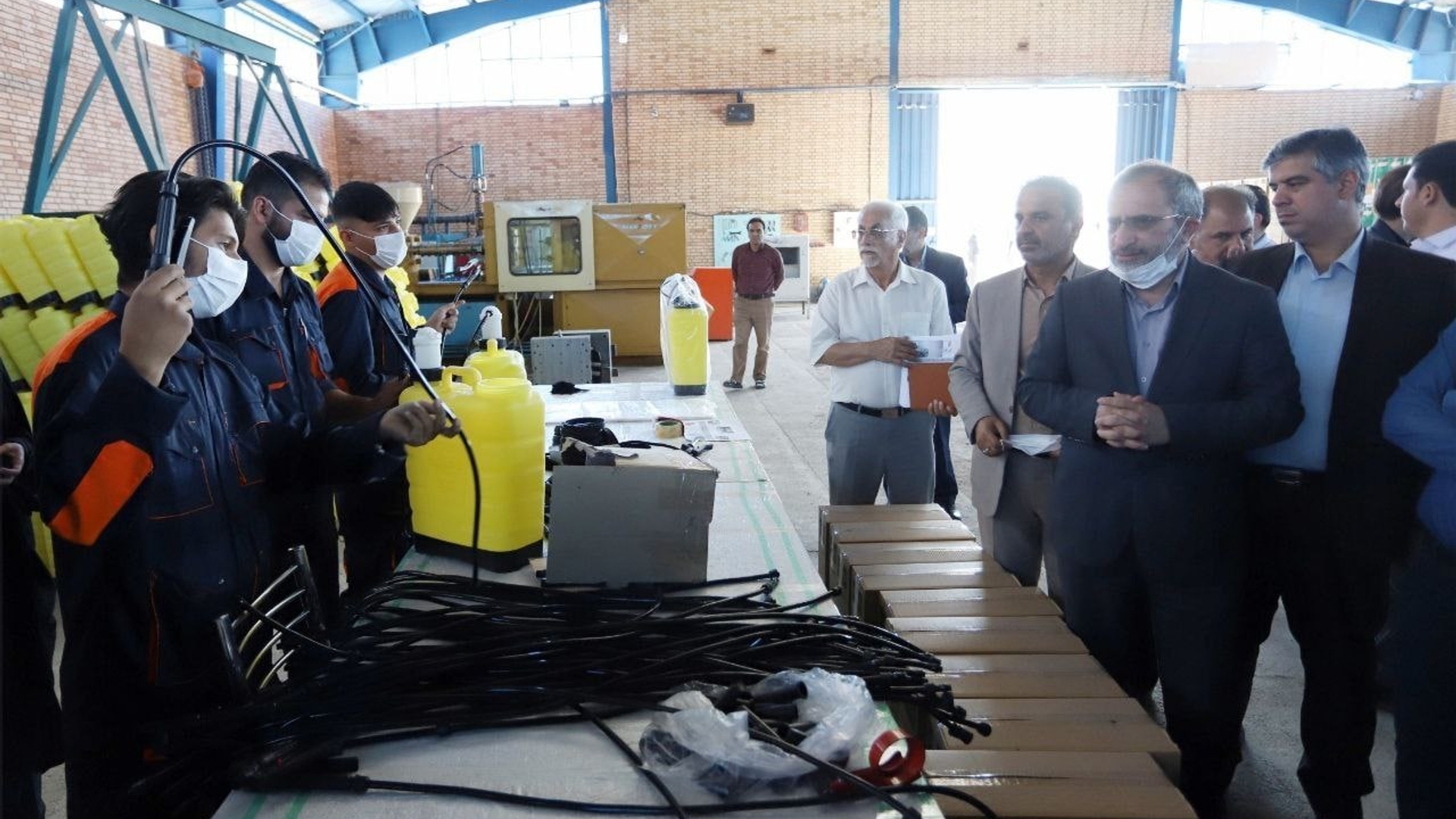 همزمان با هفته دولت، شرکت برزگر توان در شهرک صنعتی مامونیه به بهره‌برداری رسید.