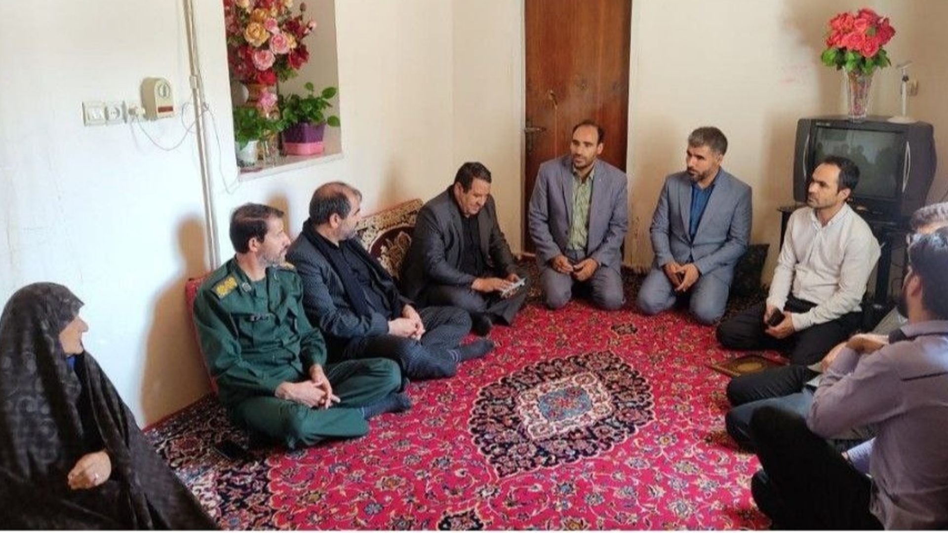 دیدار و تجلیل از خانواده شهید