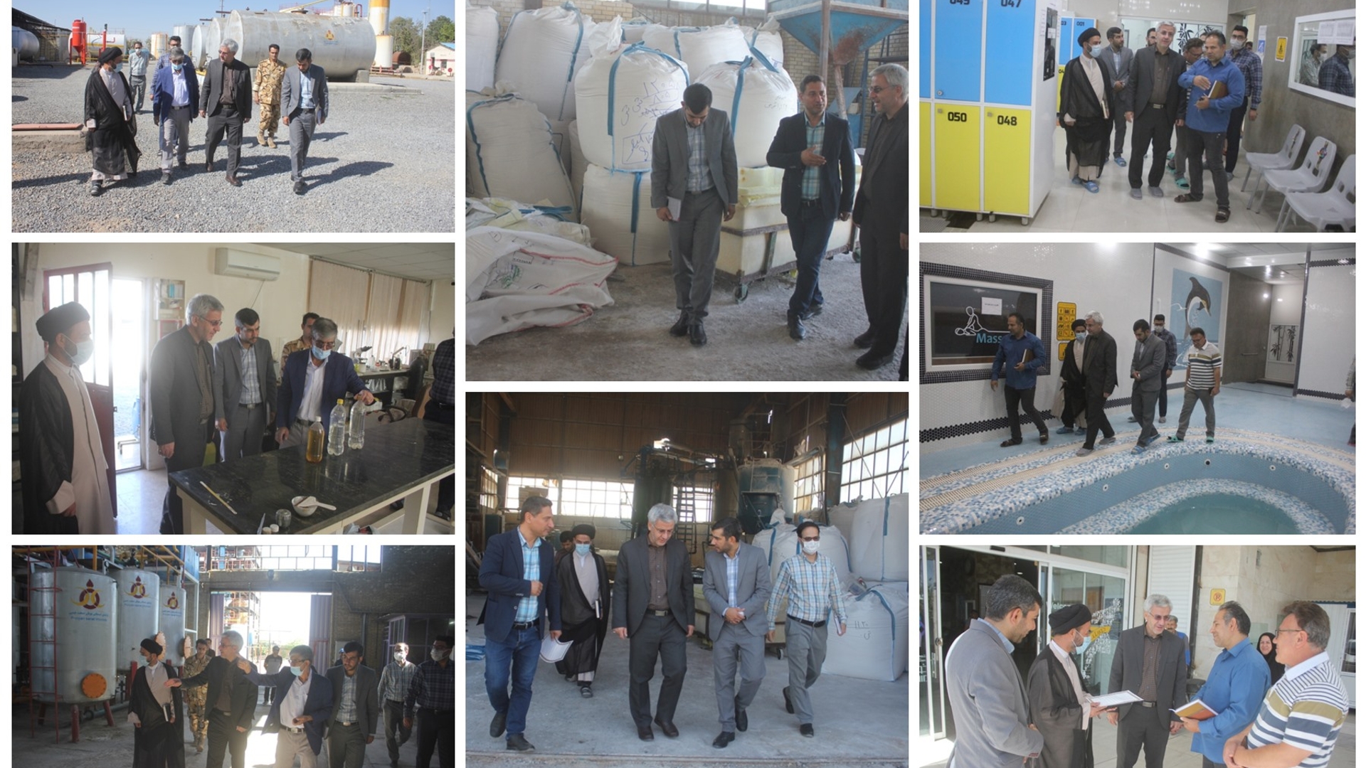 فرماندار و امام جمعه خمین از تعدادی واحدهای تعاونی شهرستان خمین بازدید کردند