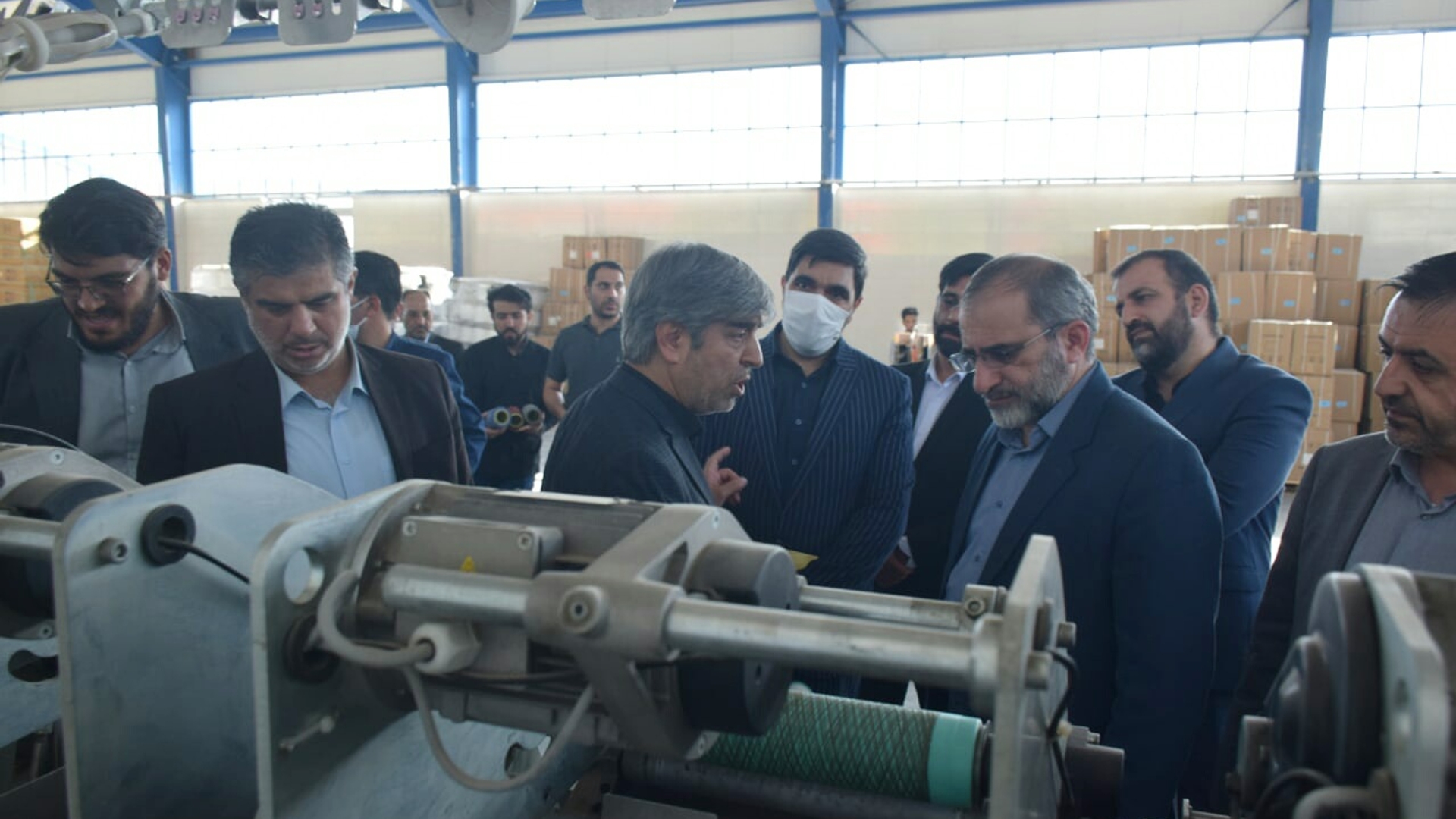 افتتاح کارخانه تریکو