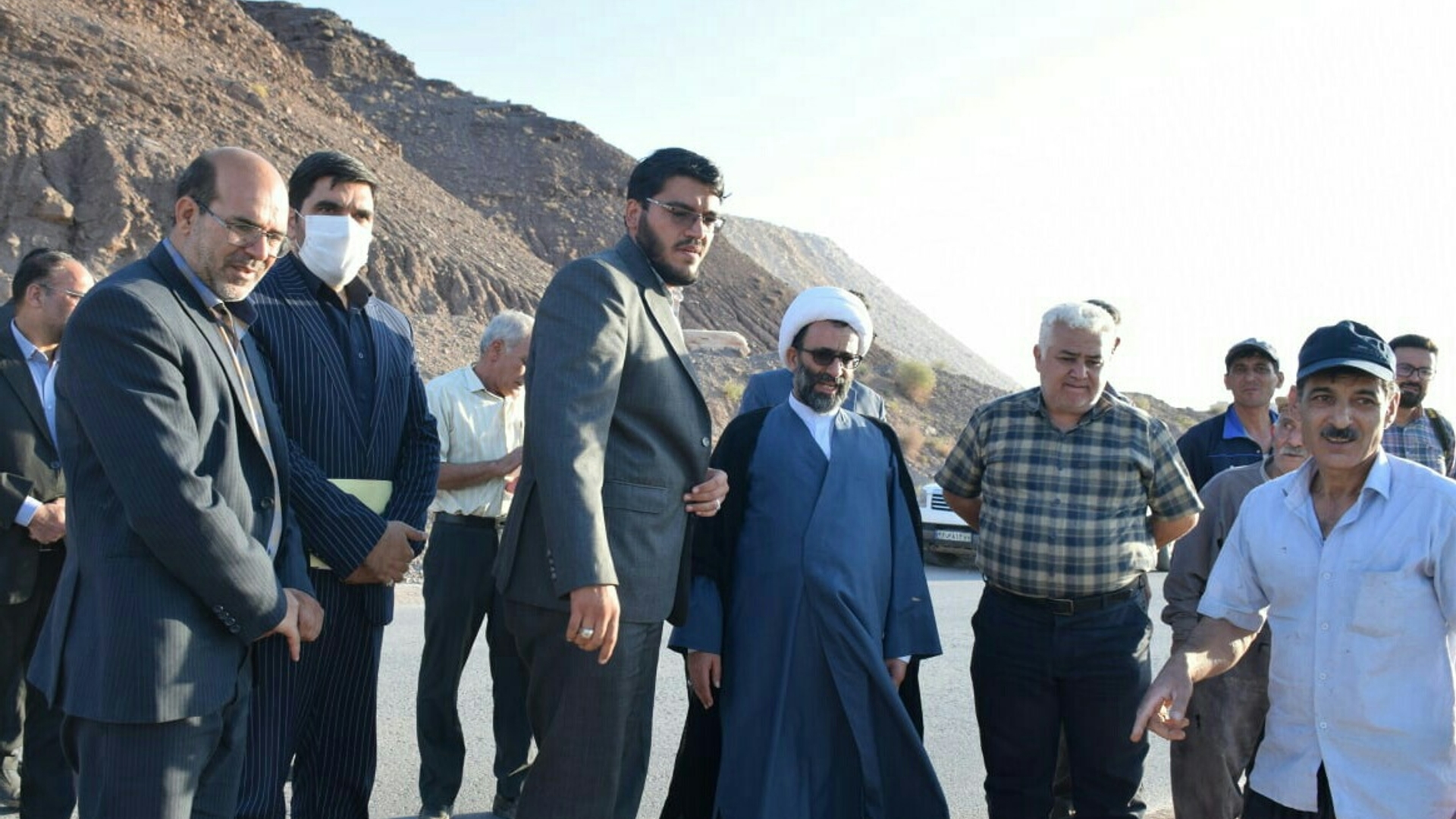 بررسی میدانی جاده معدن عباس آباد