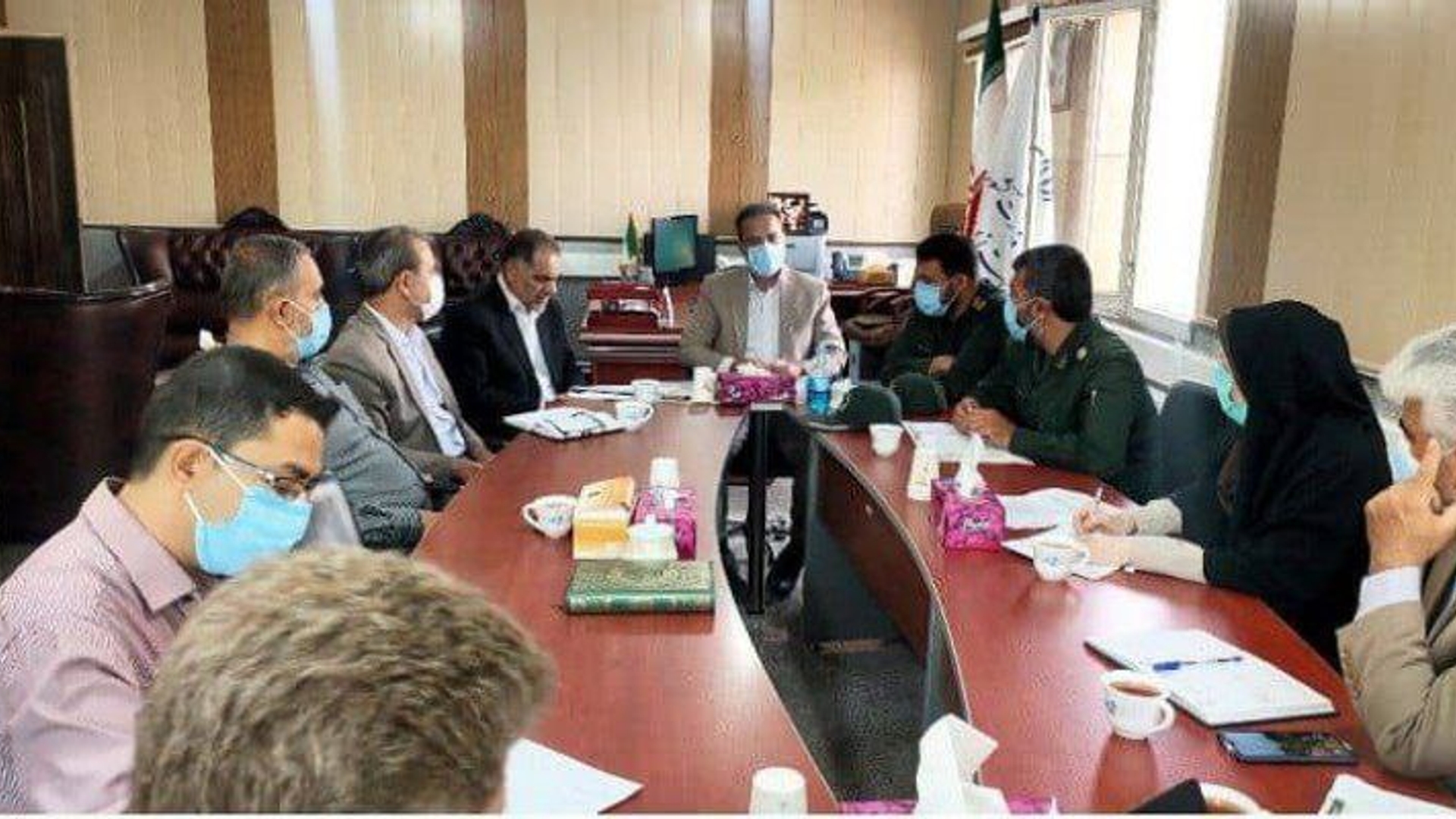 جلسه هماهنگی راه اندازی قرارگاه جهادی بسیج سازندگی به مرکزیت شهرستان زرندیه