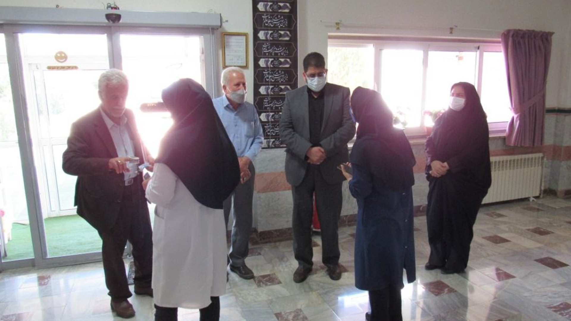 سرکشی فرماندار شهرستان تفرش از موسسه خیریه بانو نسیبه تفرش