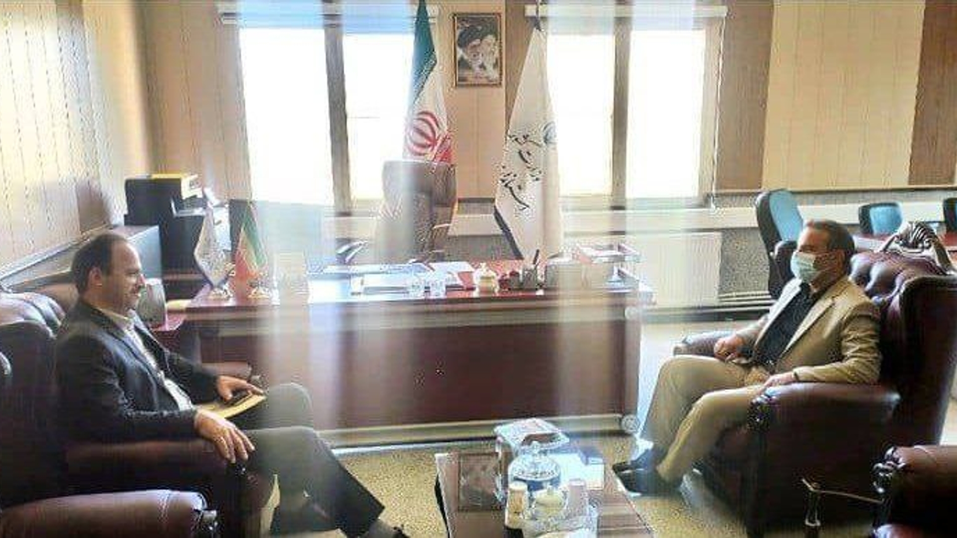 دیدار  با جناب آقای ملکی مدیر کل  محترم غله و خدمات بازرگانی  استان مرکزی