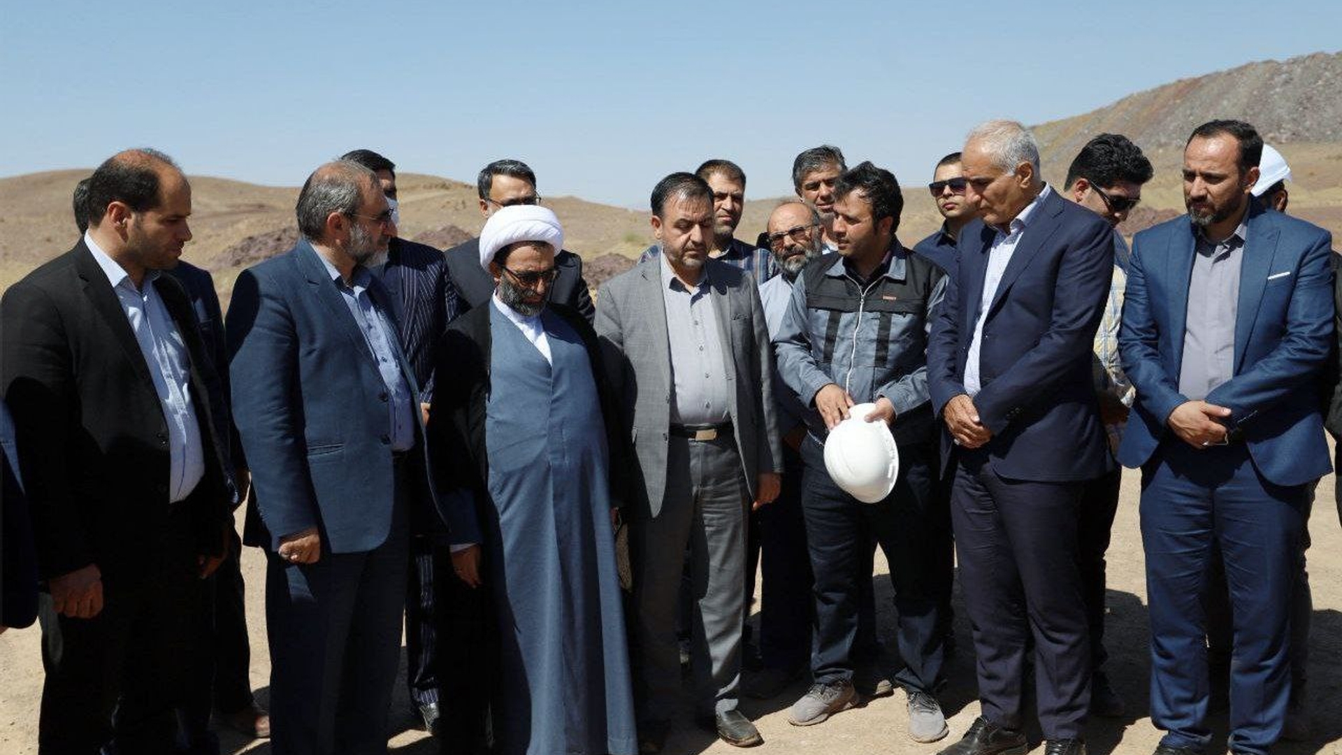 همزمان با هفته دولت، کلنگ توسعه خط تولید کنستانتره آهن مس محمد آباد بر زمین زده‌ شد