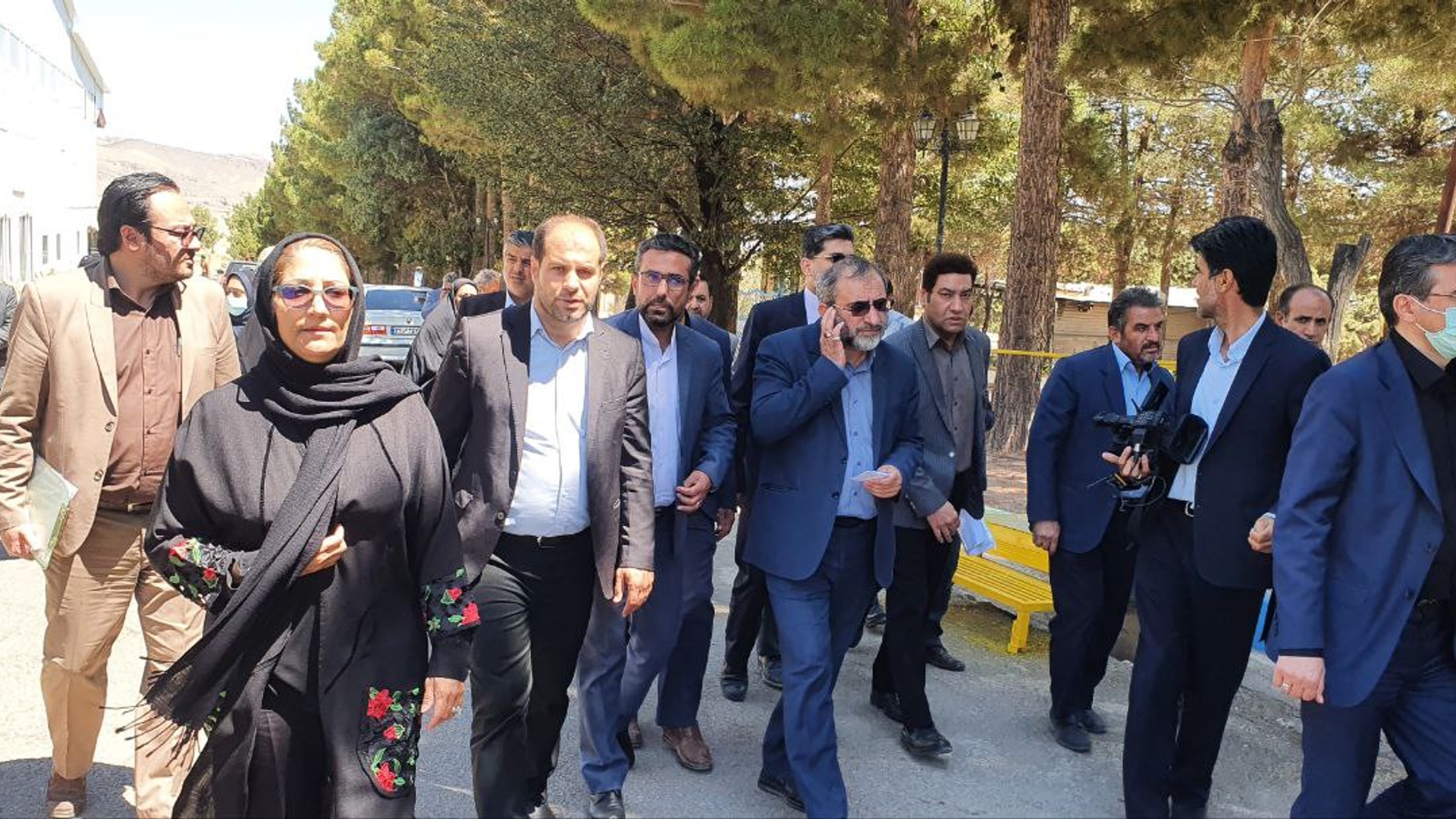 افتتاح طرحهای عمرانی خدماتی اقتصادی در دلیجان