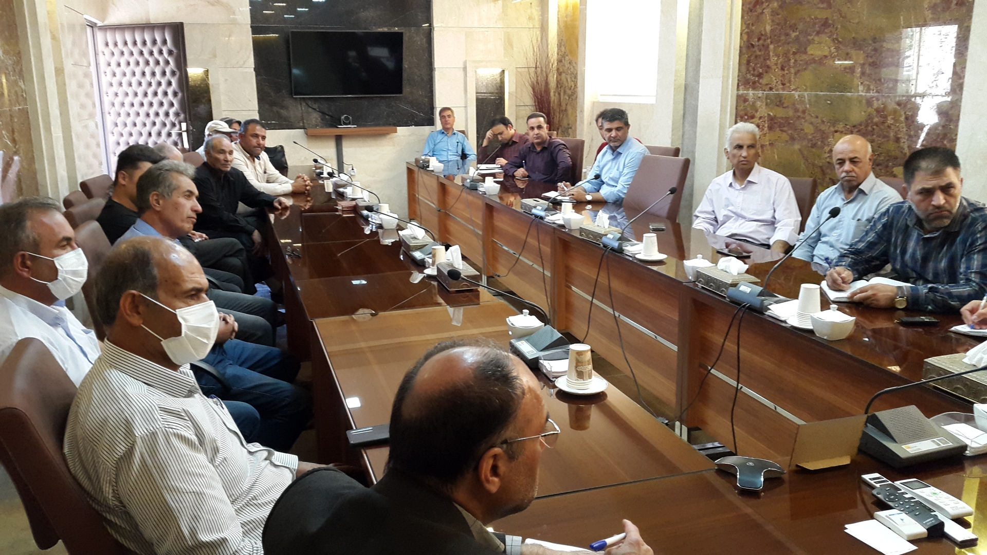 جلسه هماهنگی احداث زیرگذر