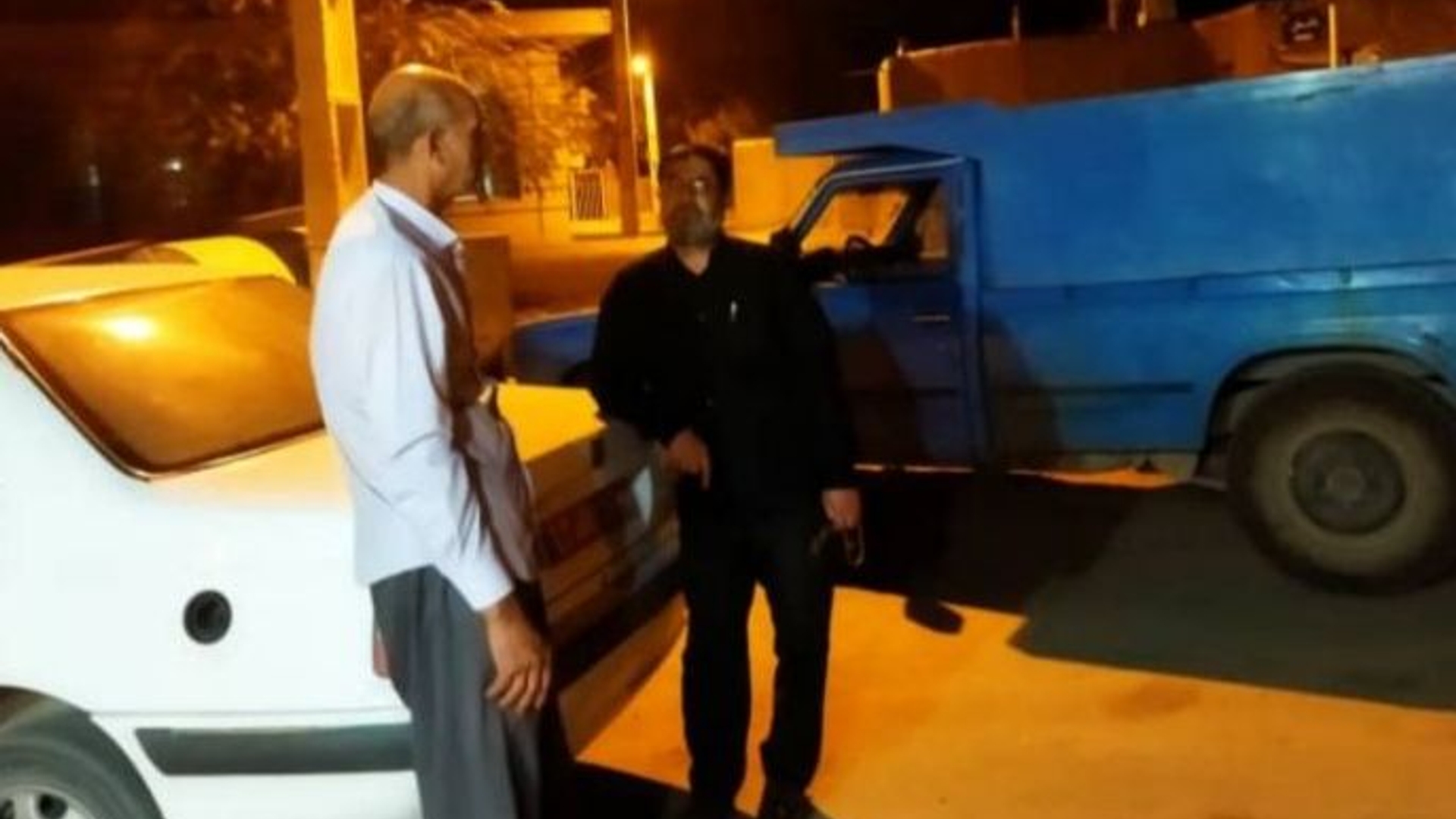 بازدید شبانه فرماندارشهرستان خنداب از روستاهای " قزل قلعه وحاجی آباد "