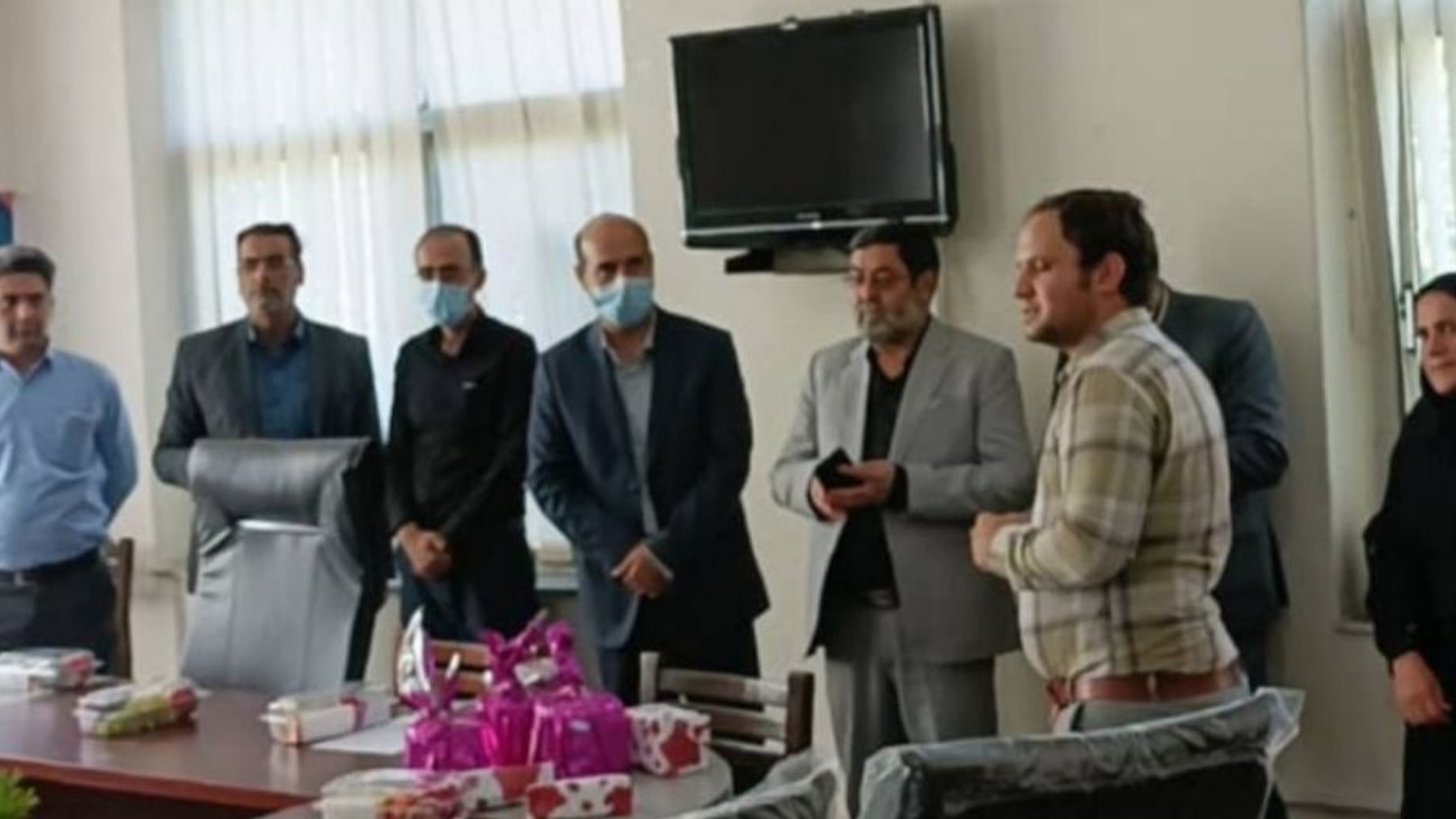 حضور فرماندار در آئین اختتامیه اجرای "طرح مشارکت اجتماعی زنان" در محل بهزیستی شهرستان خنداب