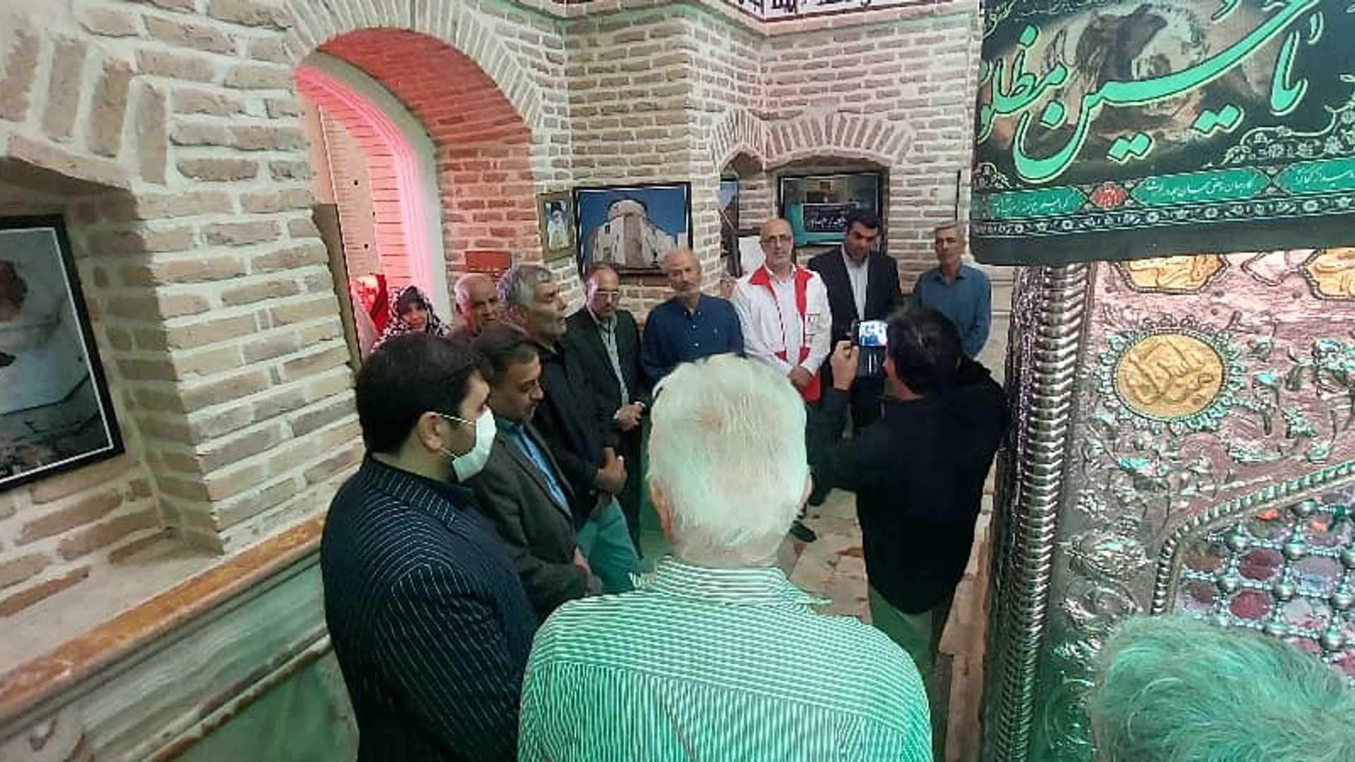 غبارروبی امامزاده حکیمه خاتون روستای خورهه