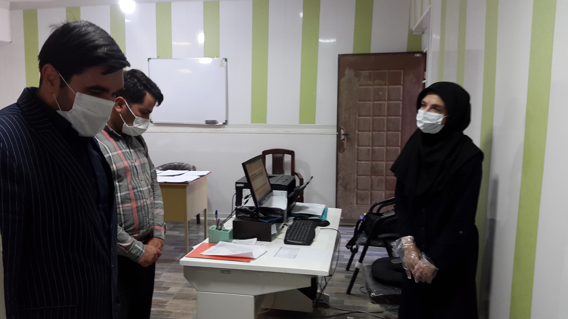 بررسی میدانی مرکز بهداشت شهرستان محلات