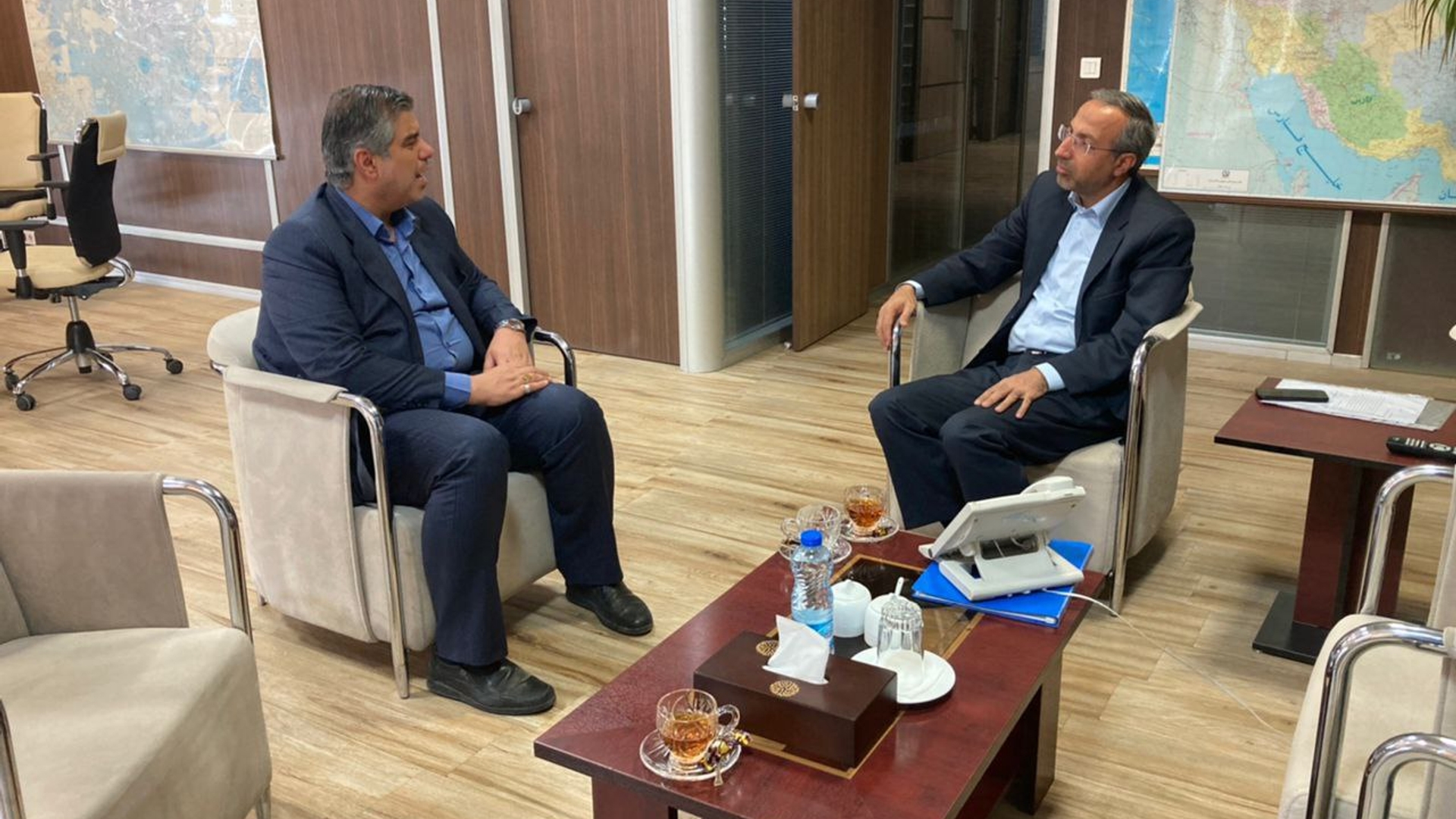 جلسه بررسی نحوه گسترش همکاری با سازمان اموال و املاک بنیاد مستضعفان انقلاب اسلامی برگزار گردید.