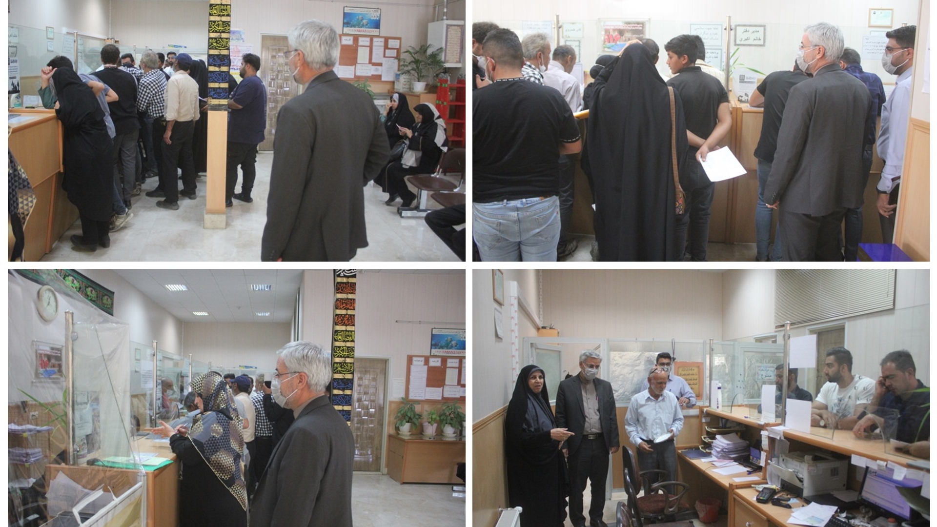 فرماندار از دفتر پلیس + 10 خمین بازدید کرد