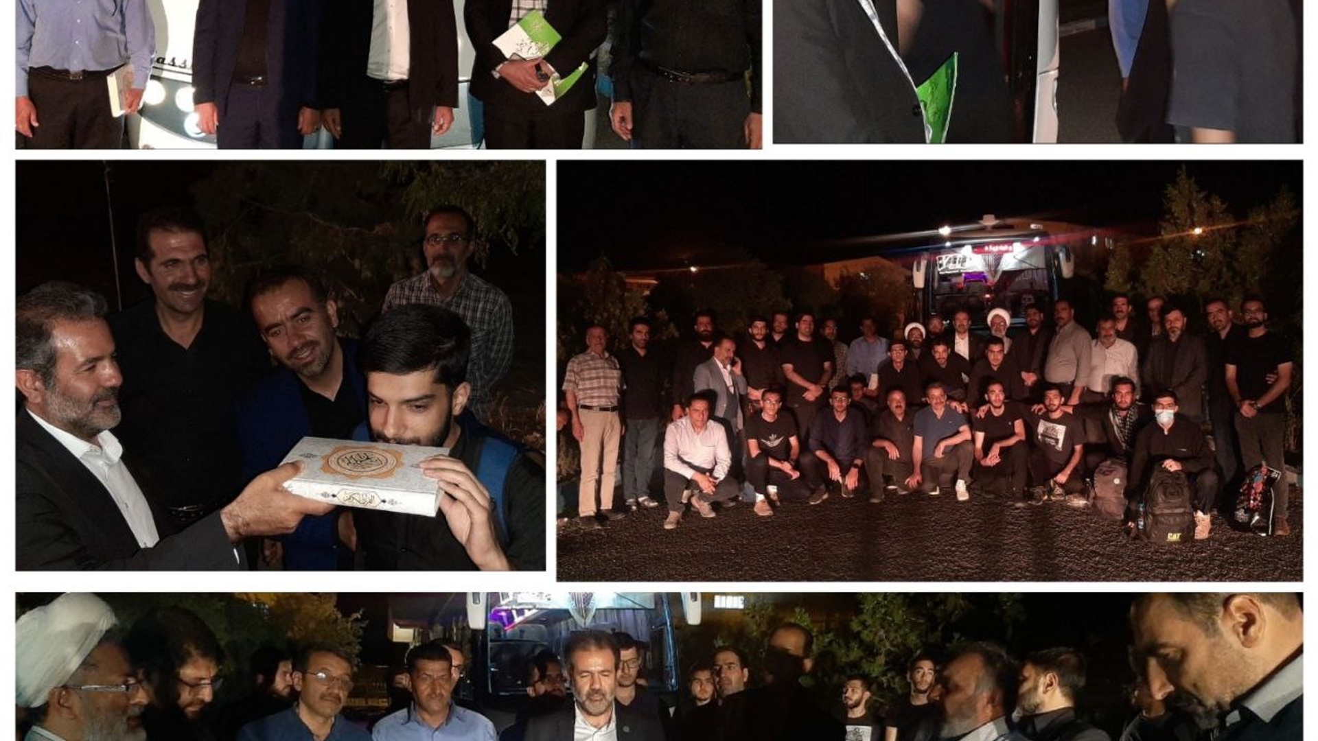 کاروان دانشجویی دانشگاه تفرش عازم کربلا شد‌