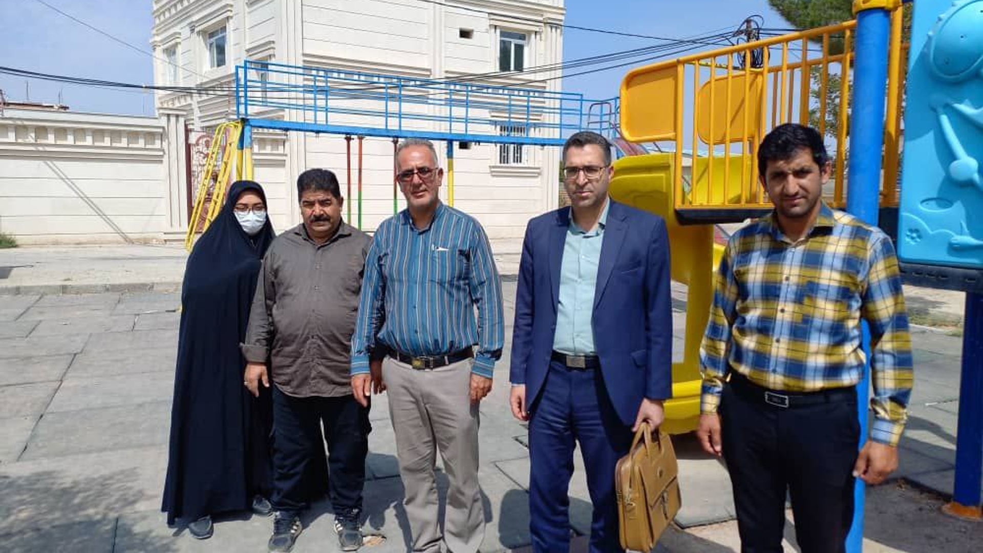 بازدید نماینده دفتر امور روستایی و شوراها از دهیاری های بخش زاویه شهرستان زرندیه