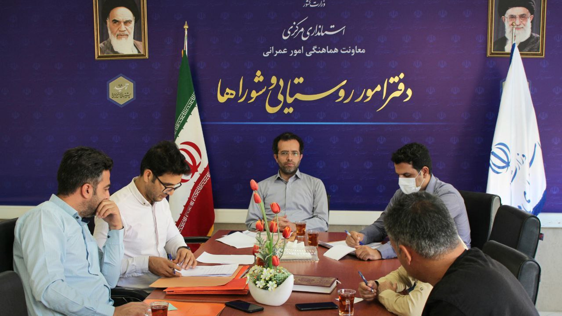 برگزاری جلسه کمیته انضباطی کارکنان دهیاری ها