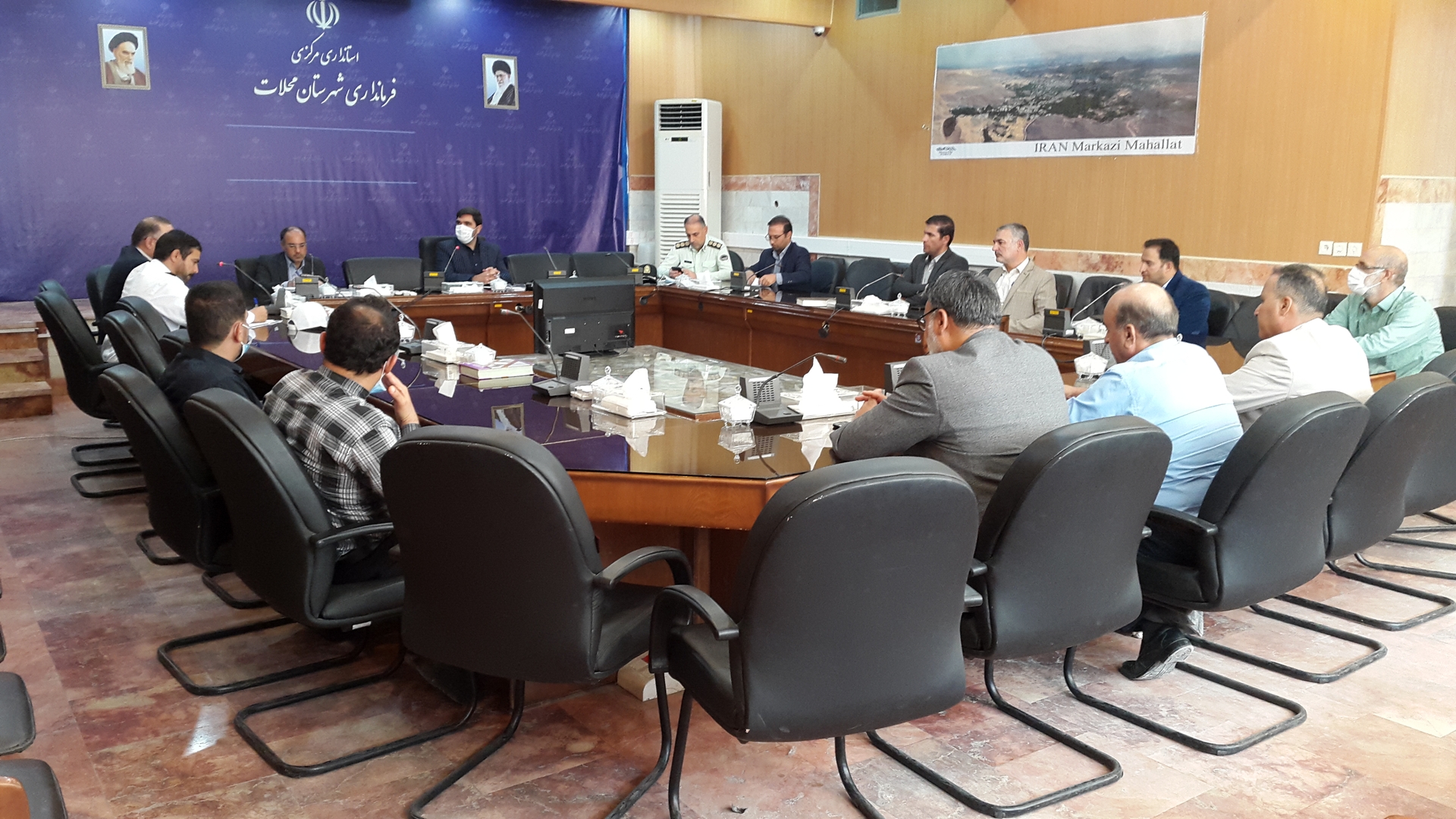 جلسه هماهنگی نمایشگاه بین المللی سنگ