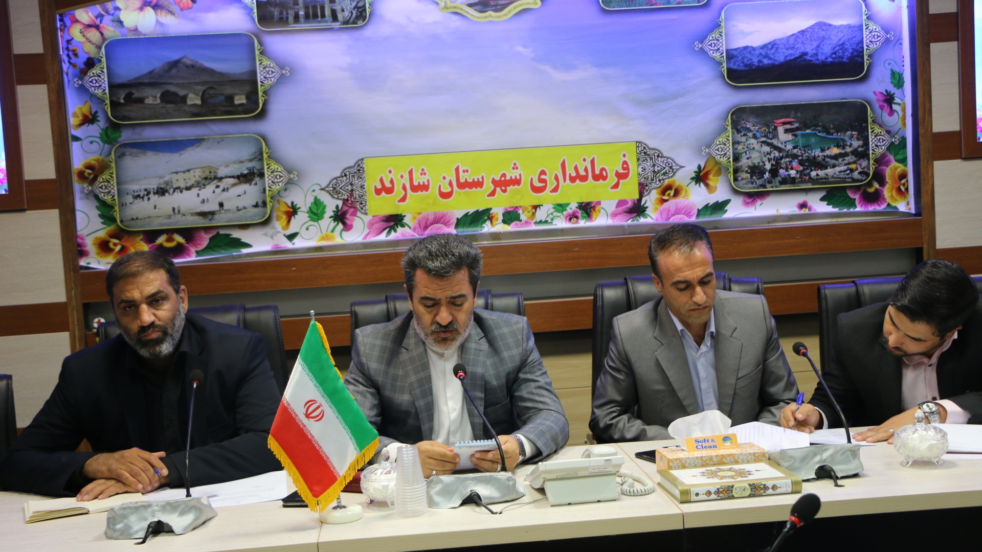 برگزاری جلسه‌ مديريت بحران شهرستان شازند