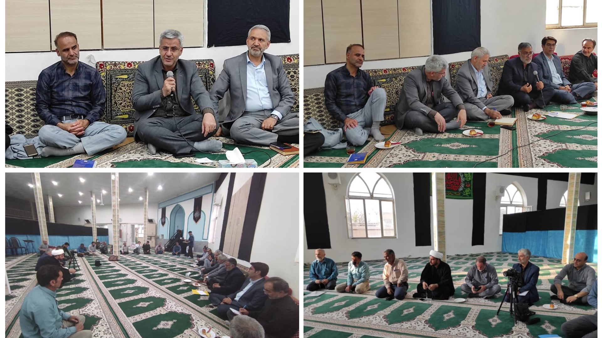 جلسه بررسی مشکلات روستای کفسان شهرستان خمین برگزار شد