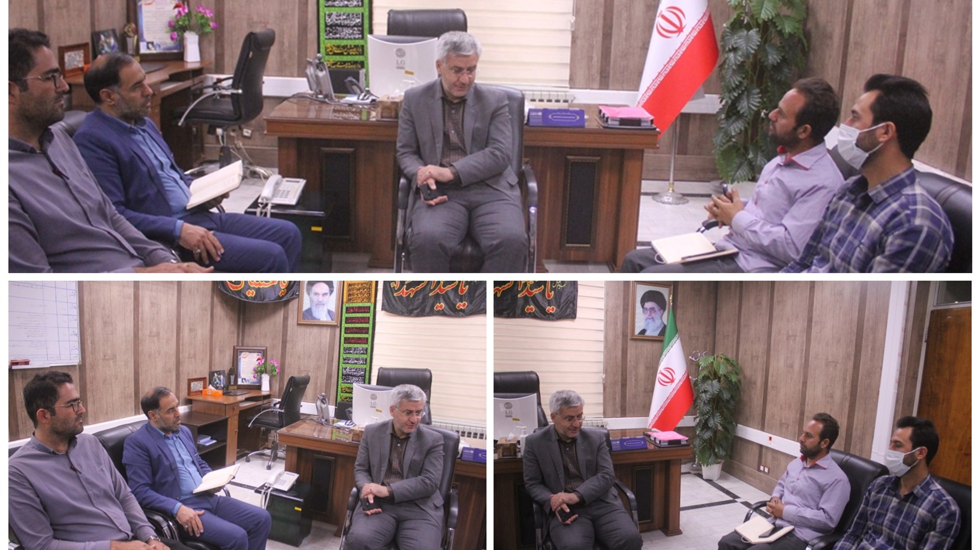 نشست سرپرست بخشداری و اعضای شورای بخش کمره با فرماندار شهرستان برگزار شد