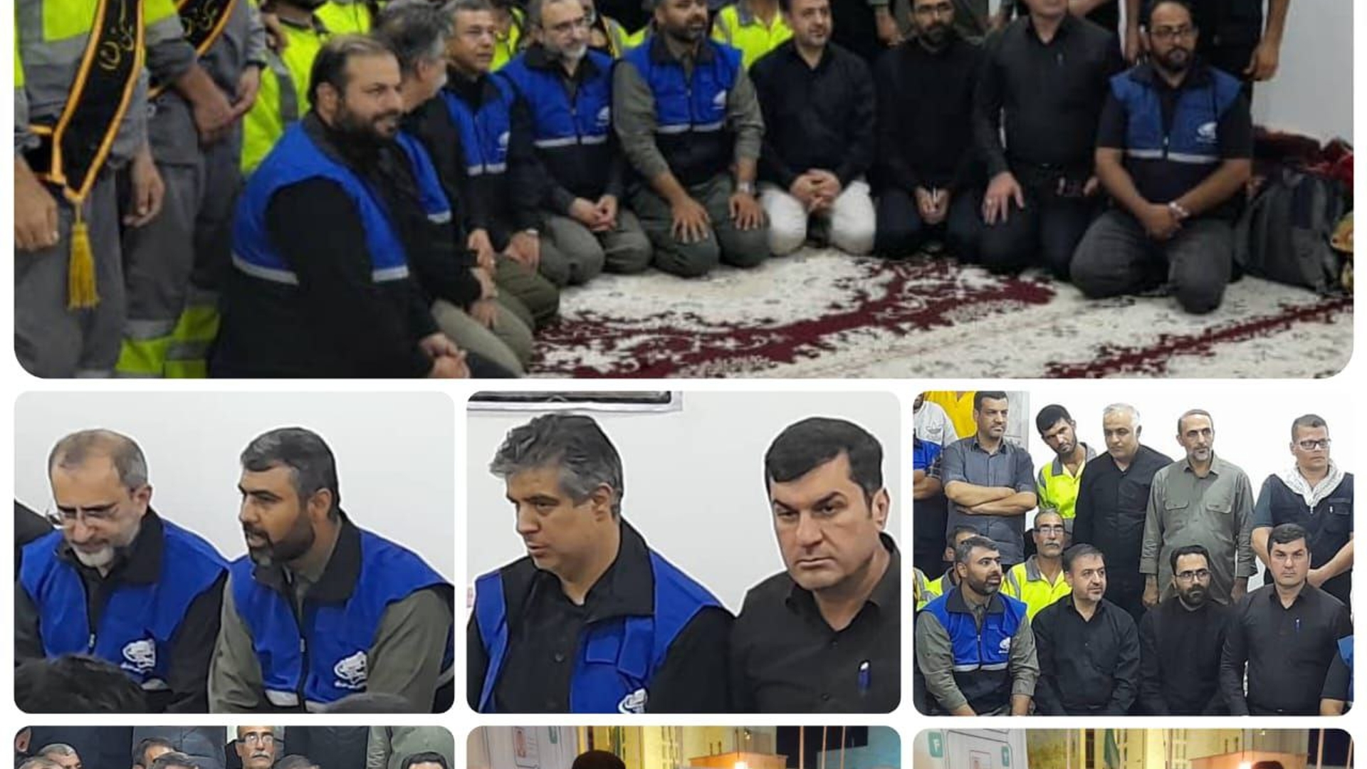 بازدید استاندار مرکزی و معاون هماهنگی امور عمران از محل اسکان پرسنل شهرداری اراک و فرمانداری مهران