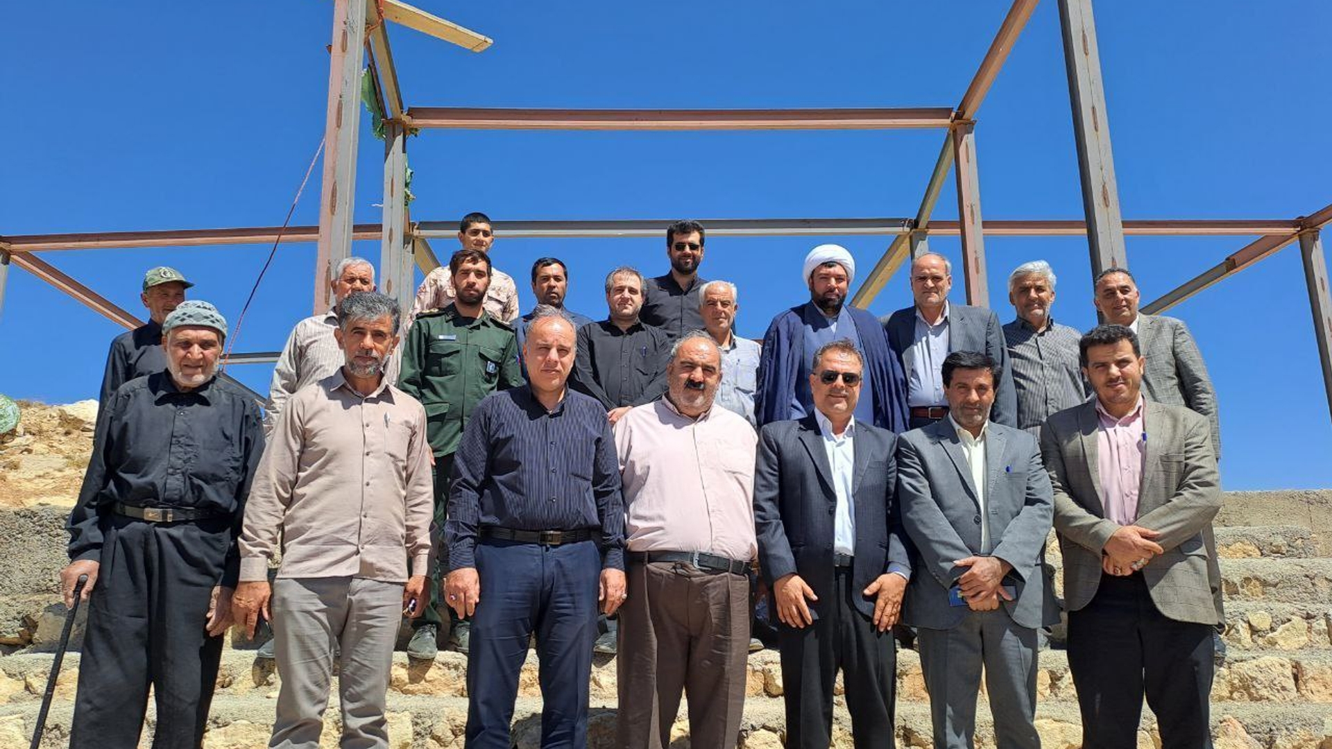 بازدید از روند احداث ساختمان جدید شاهزاده مسلم (ع)