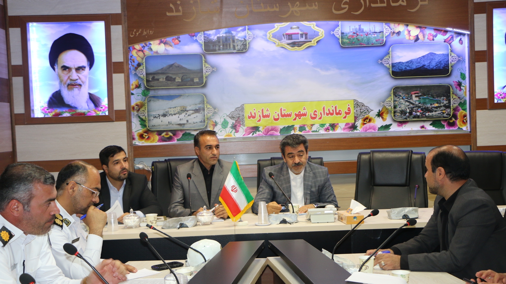 برگزاری جلسه شورای ترافیک شهرستان شازند