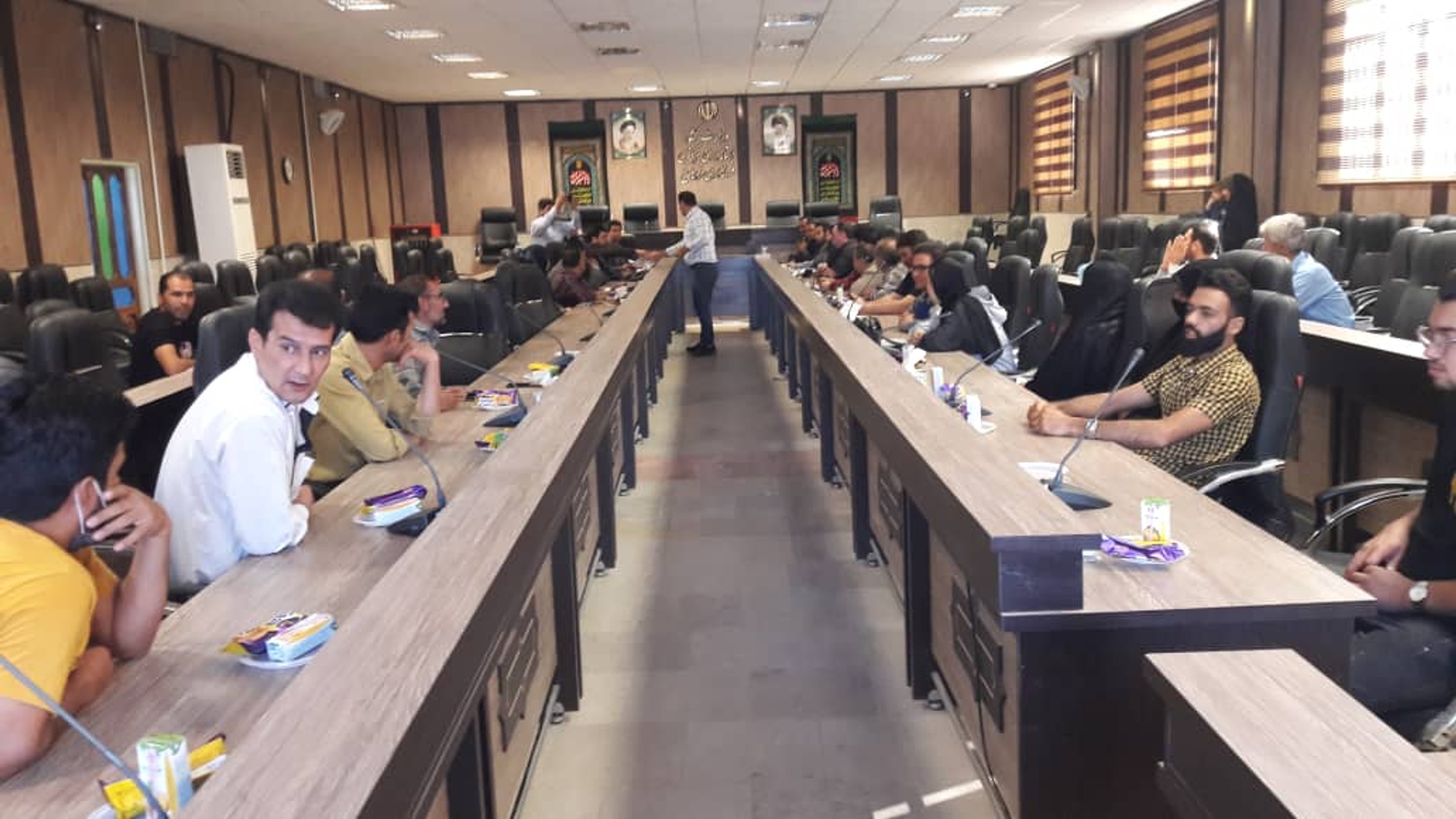 قرعه کشی و تعیین متقاضیان مشمول نهضت ملی مسکن شهرستان فراهان