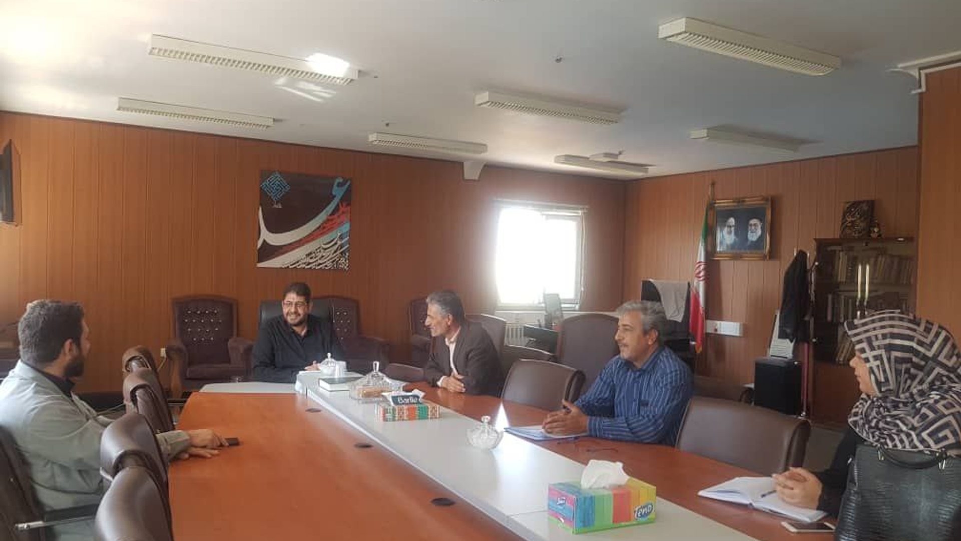 جلسه کمیته تطبیق شهرستان بریاست محمد رضا رضایی فرماندار تفرش و با حضور اعضای جلسه تشکیل و برگزار شد