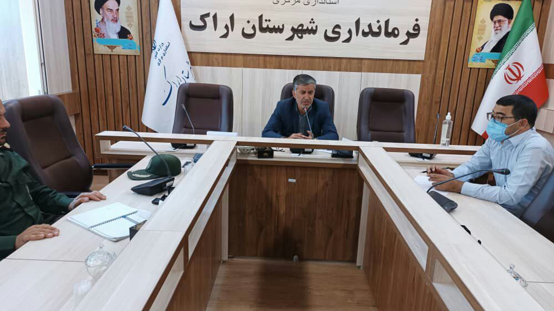 🟥🔻جلسه شورای پدافند غیرعامل شهرستان