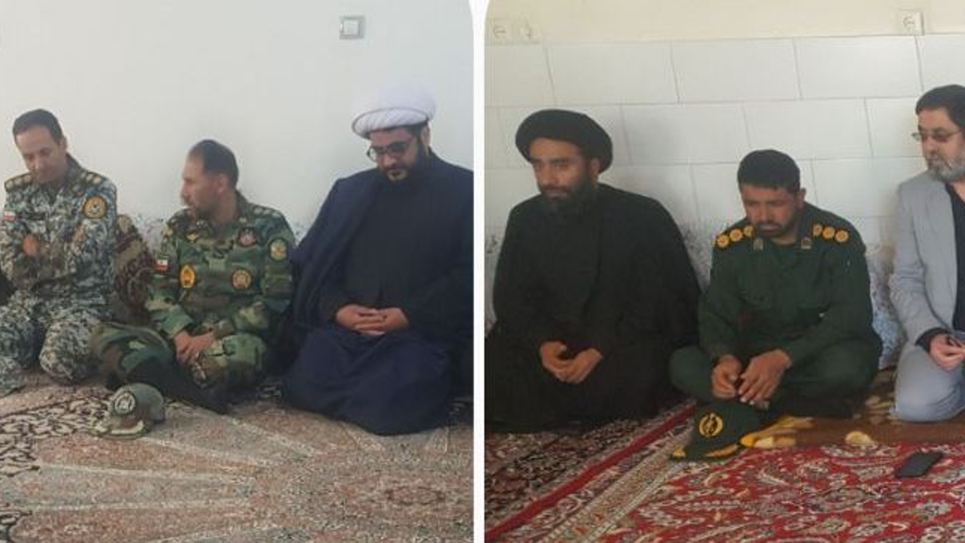 دیدار با خانواده معظم شهیدان مهری پور و غلامی