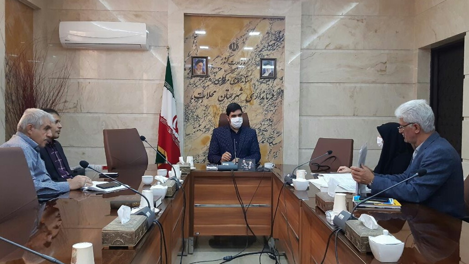 بررسی مشکلات درمانگاه حضرت ولی عصر (عج) نیم ور