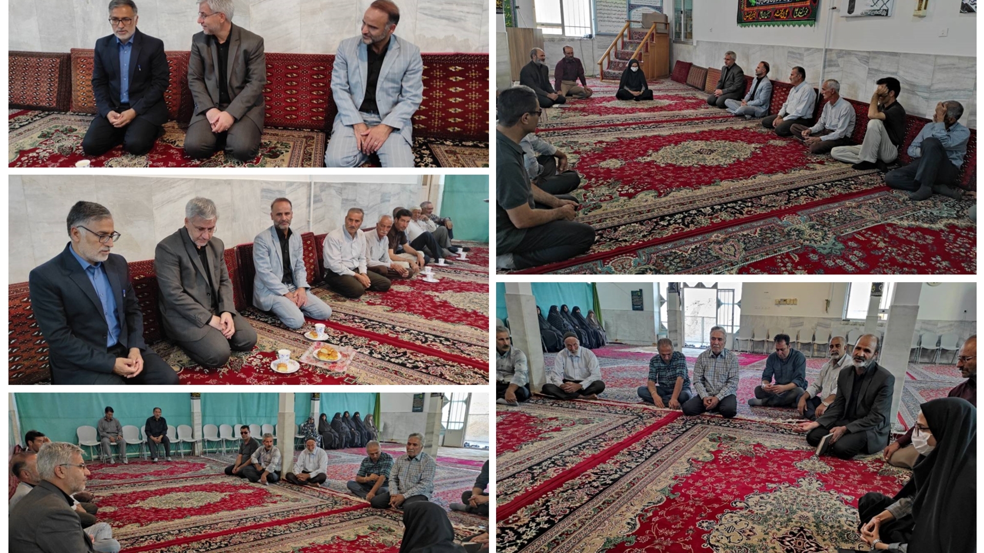 جلسه بررسی مشکلات روستای مزاین شهرستان خمین برگزار شد