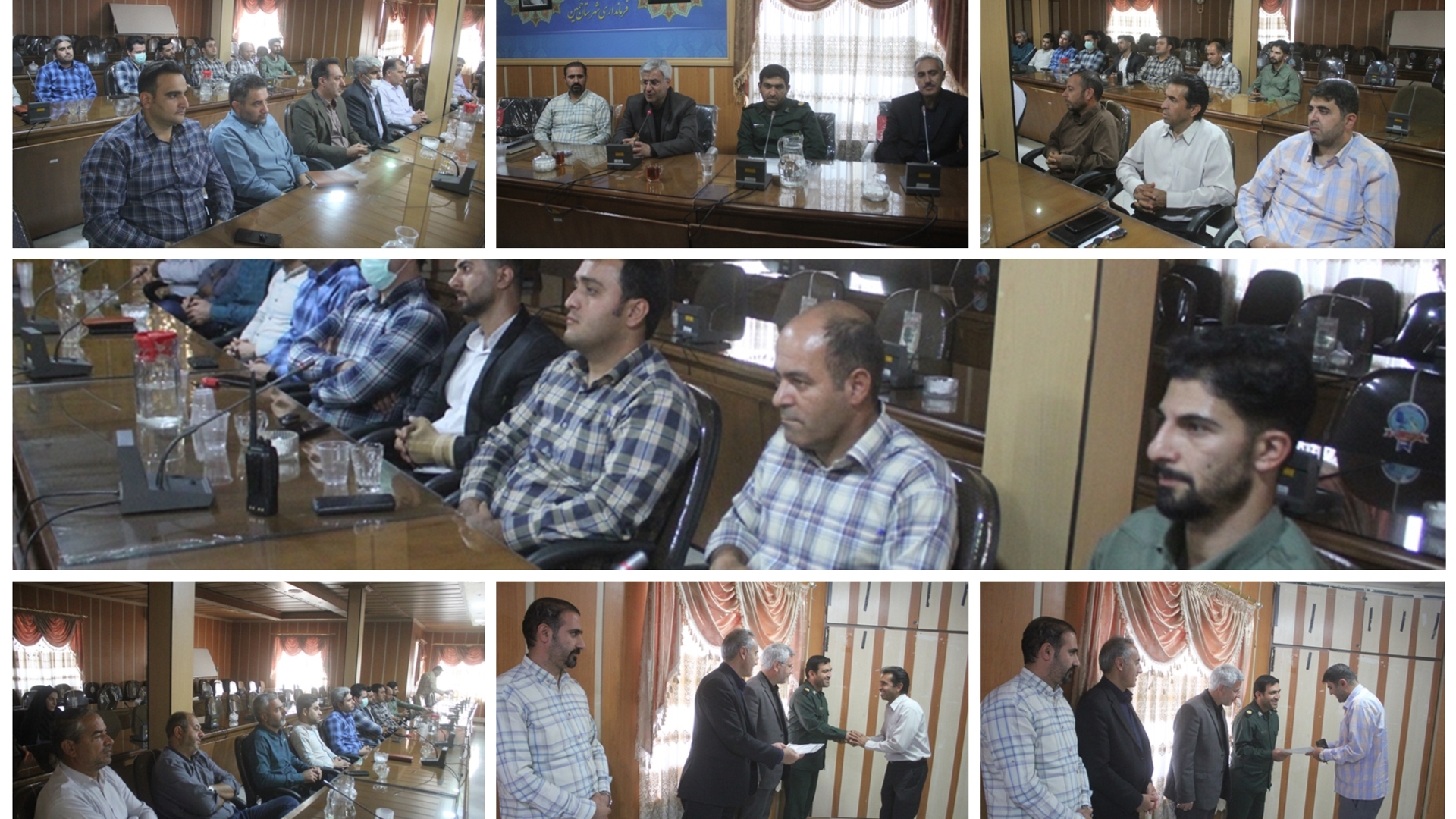 جلسه توجیهی بازرسان اصناف شهرستان خمین برگزار شد