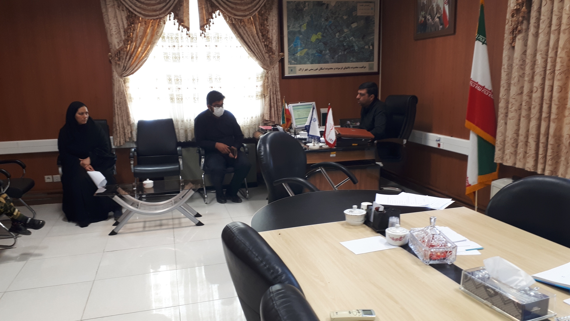 برگزاری ملاقات مردمی فرماندار شهرستان اراک