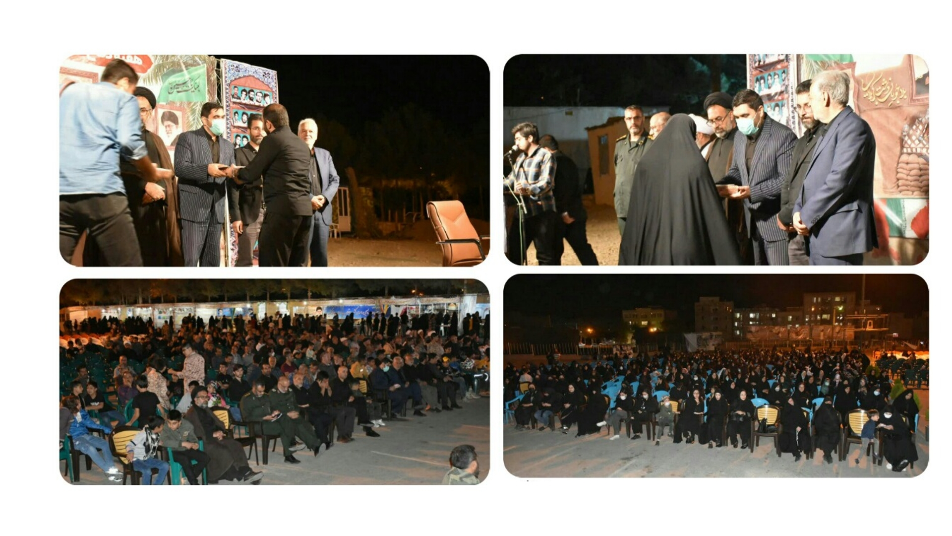 افتتاح سایت شهدای شهرستان محلات