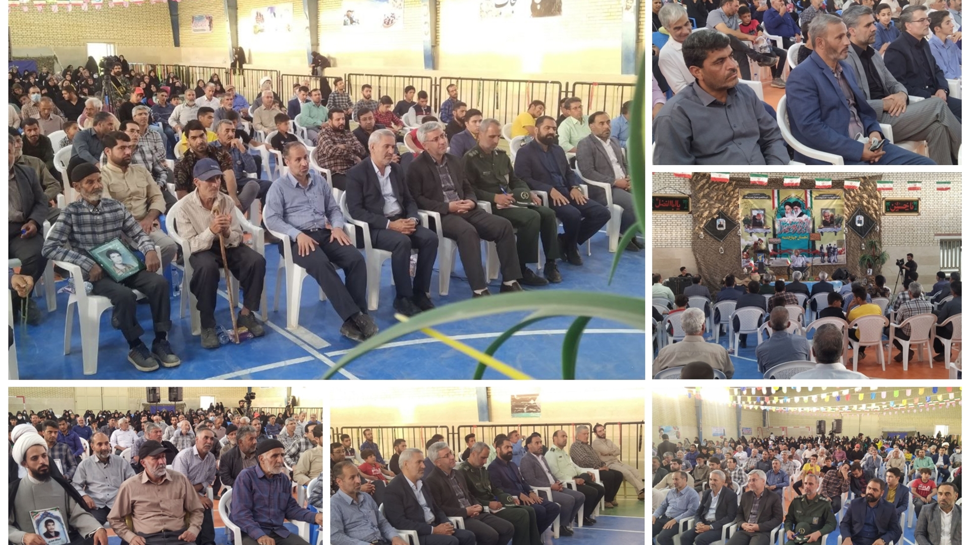 یادواره شهدای دهستان چهارچشمه شهرستان خمین برگزار شد