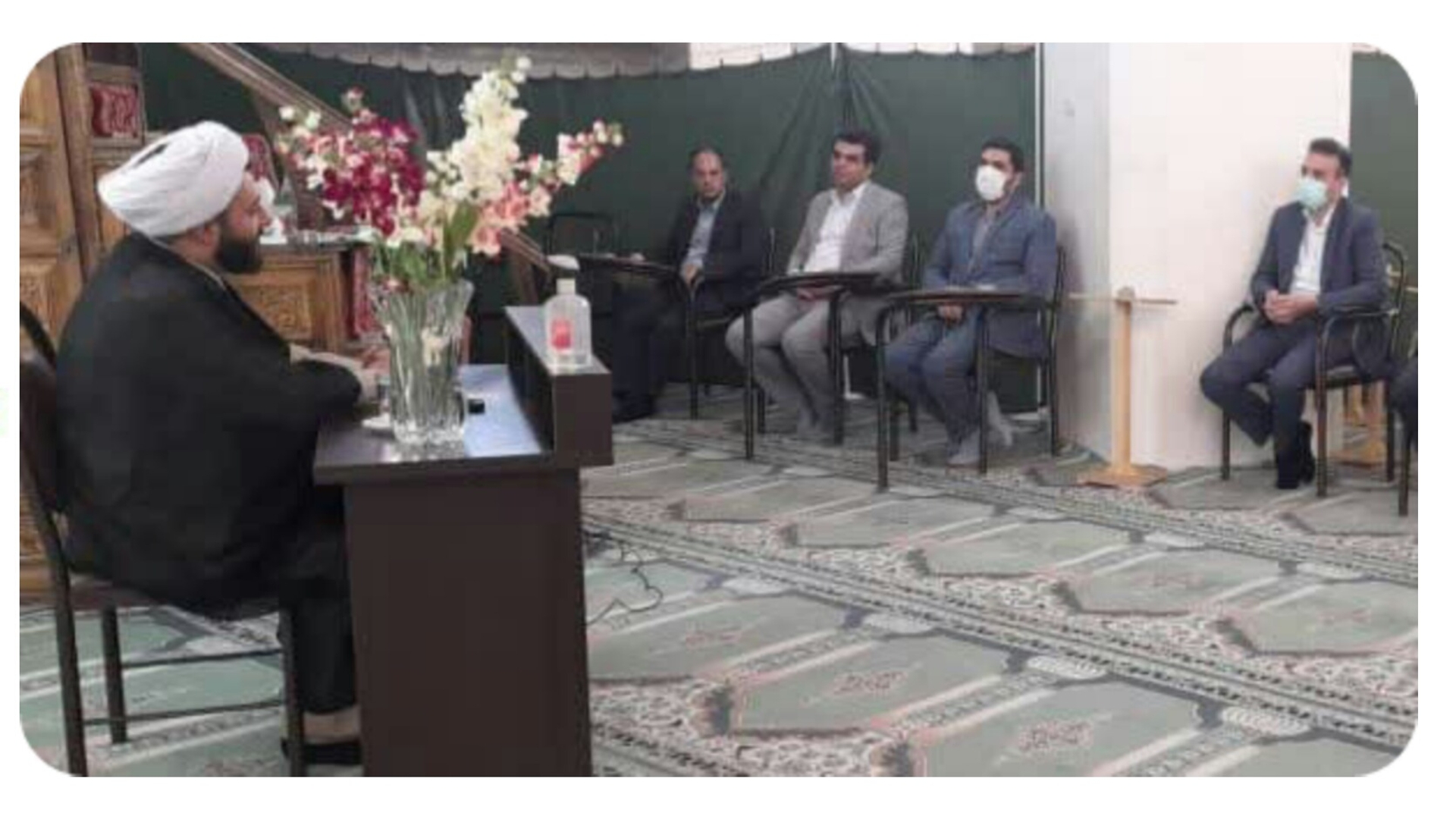 جلسه درس اخلاق مدیران شهرستان محلات