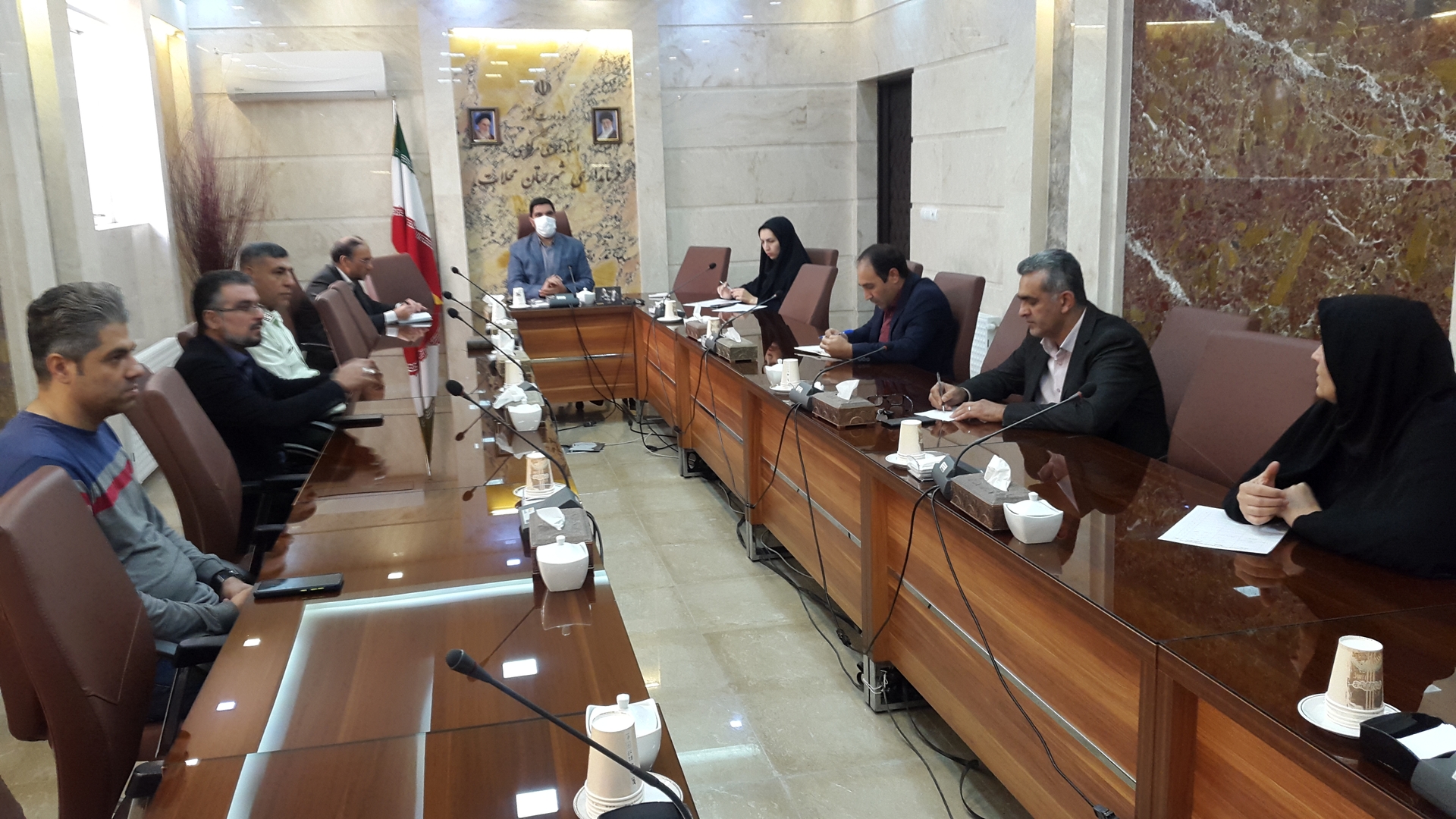 جلسه شورای فرعی هماهنگی مبارزه با مواد مخدر شهرستان محلات