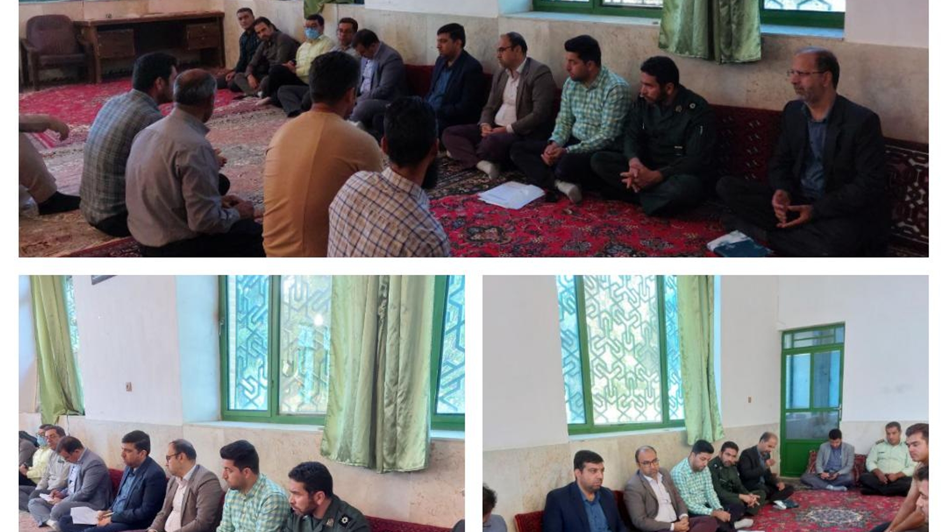 🔴⭕️حضور دکتر امیر هادی فرماندار شهرستان اراک با تعدادی از  مدیران محترم شهرستان اراک در بخش ساروق