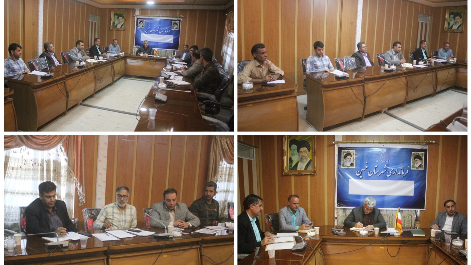 جلسه کمیته برنامه ریزی شهرستان خمین برگزار  شد.