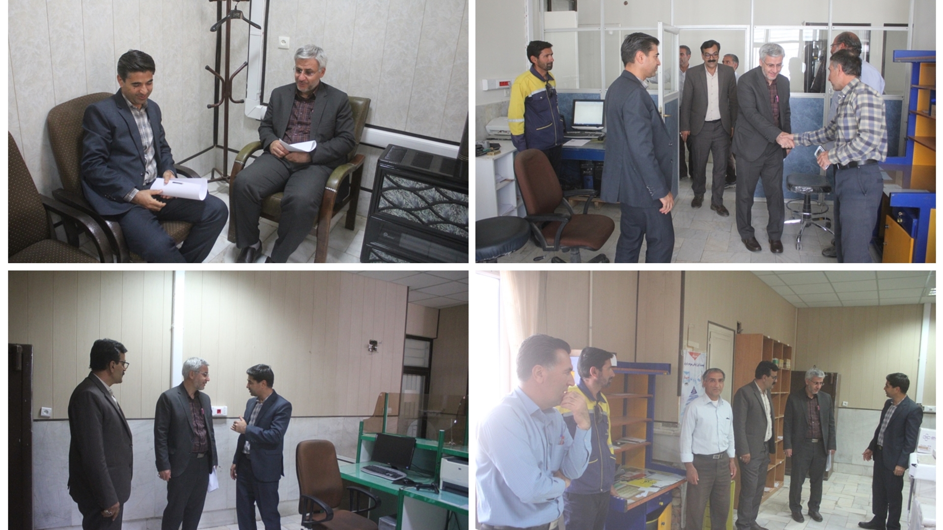 فرماندار با رئيس و كاركنان اداره پست شهرستان خمين ديدار كرد