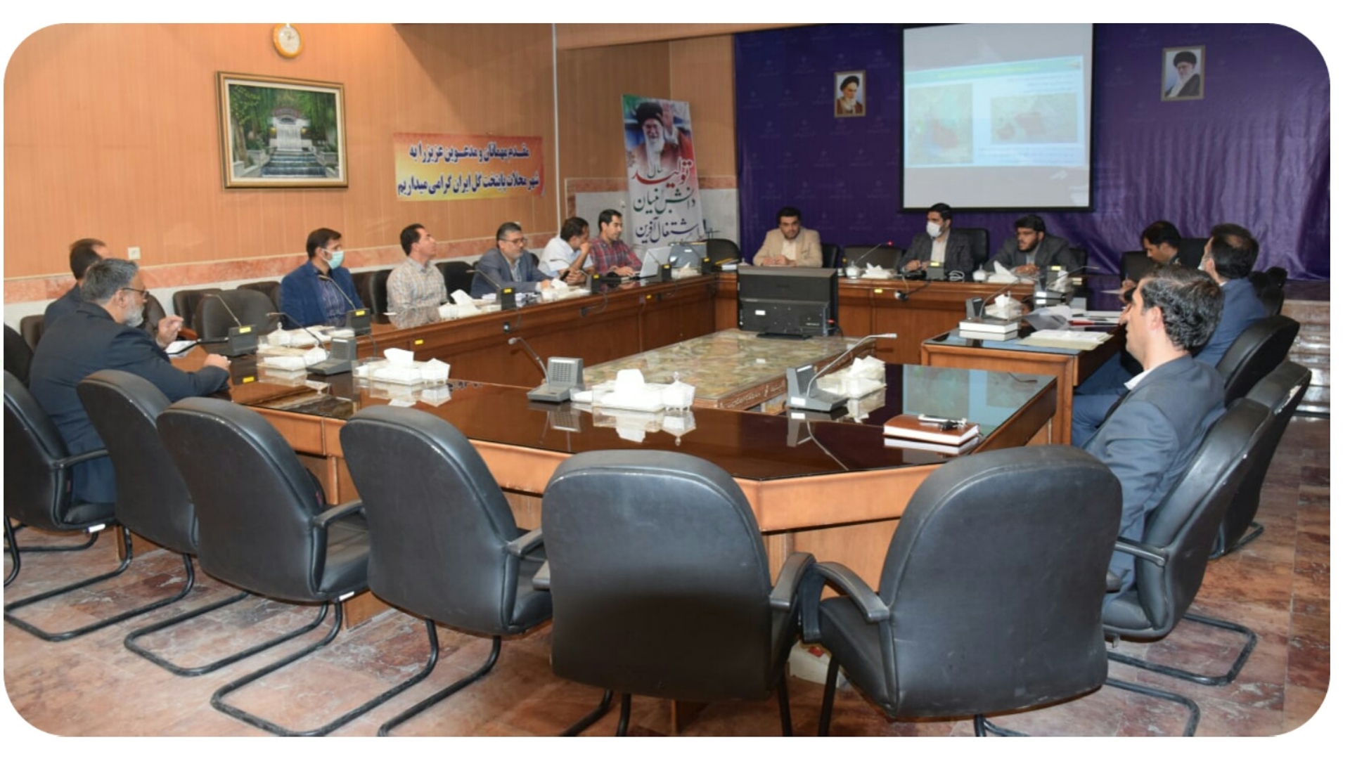 جلسه ستاد مدیریت بحران شهرستان محلات