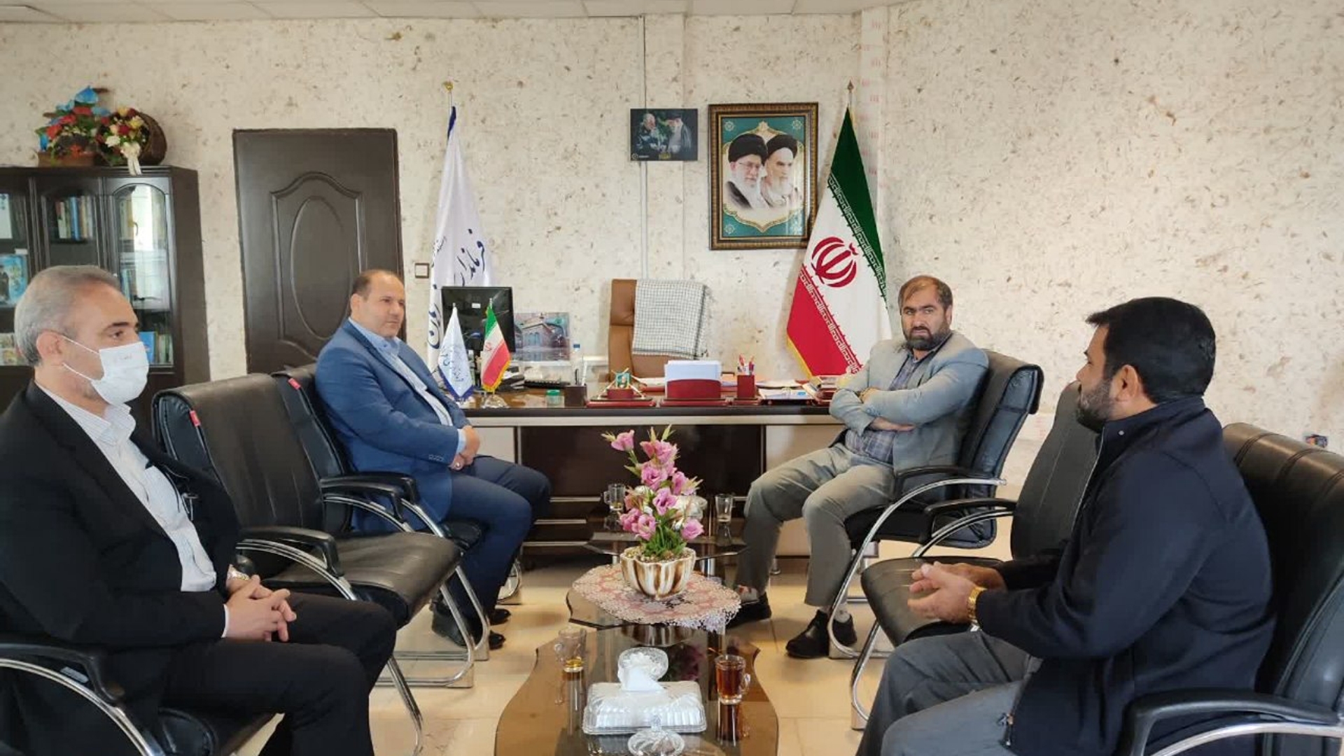 💢دیدار مدیرعامل شرکت گاز  استان مرکزی با فرماندار فراهان