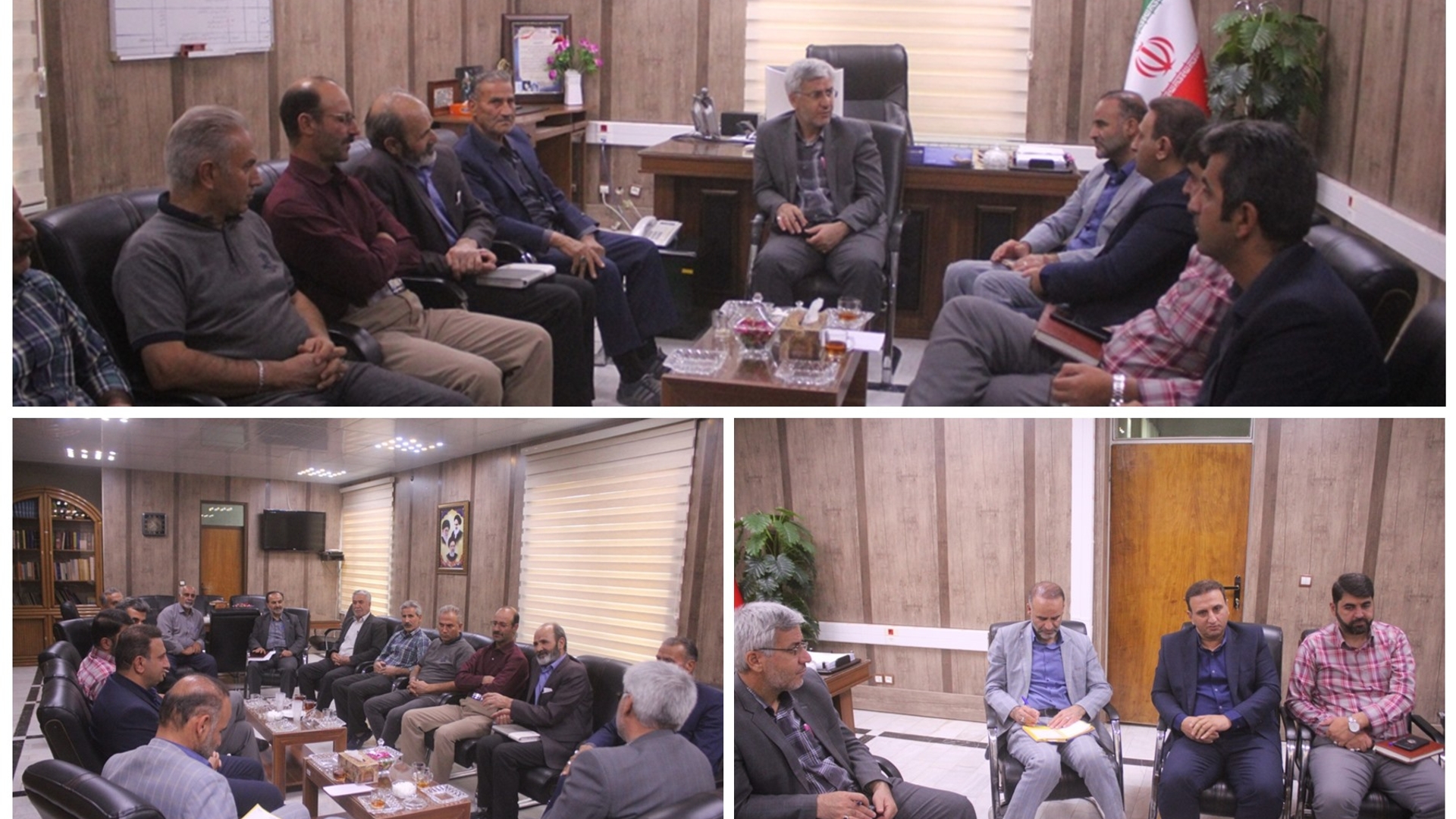 جلسه بررسی مسائل و مشکلات روستای مزاین شهرستان خمین برگزار شد.