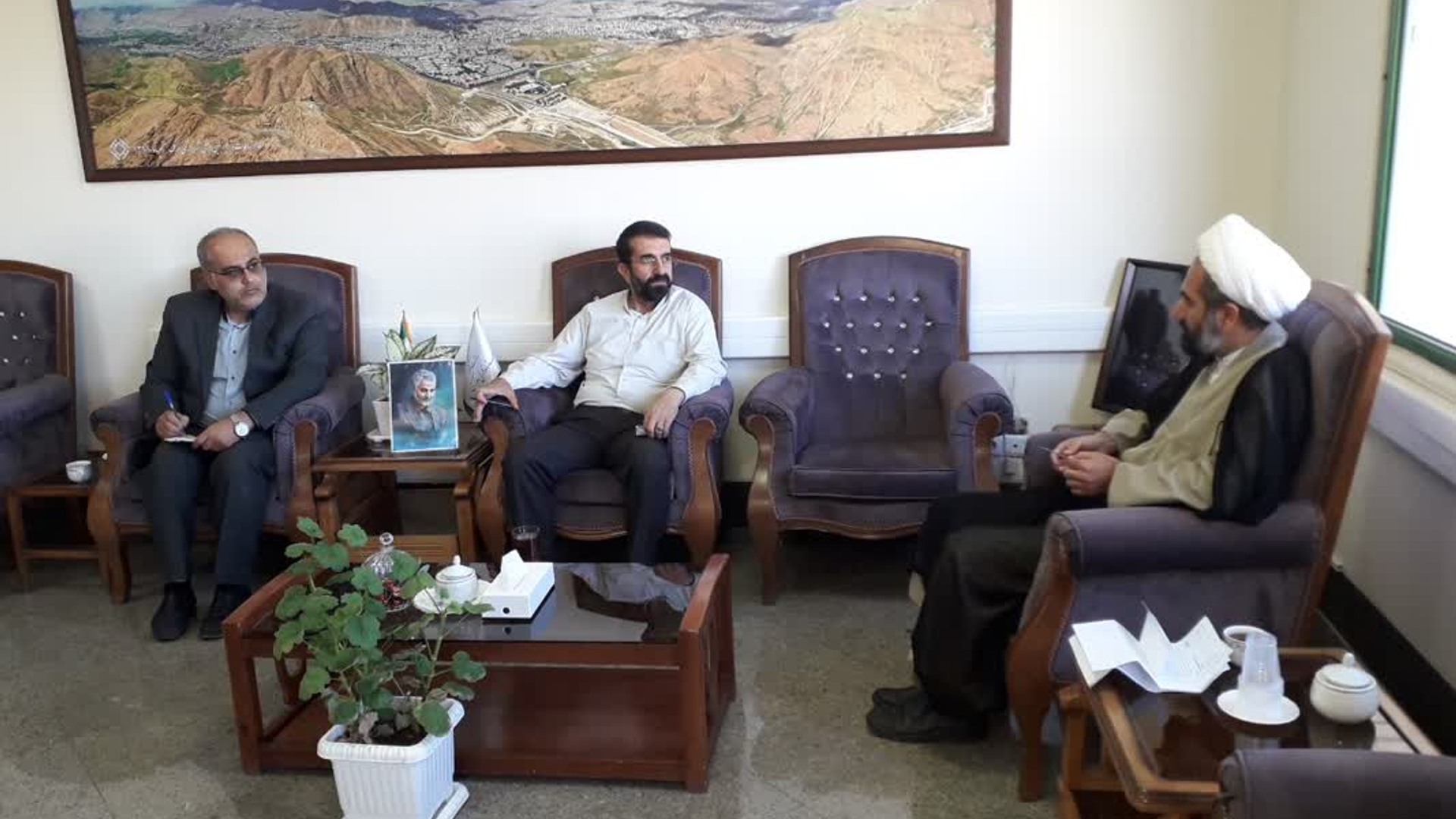 نشست معاون سیاسی با رئیس دفتر شورای نگهبان استان